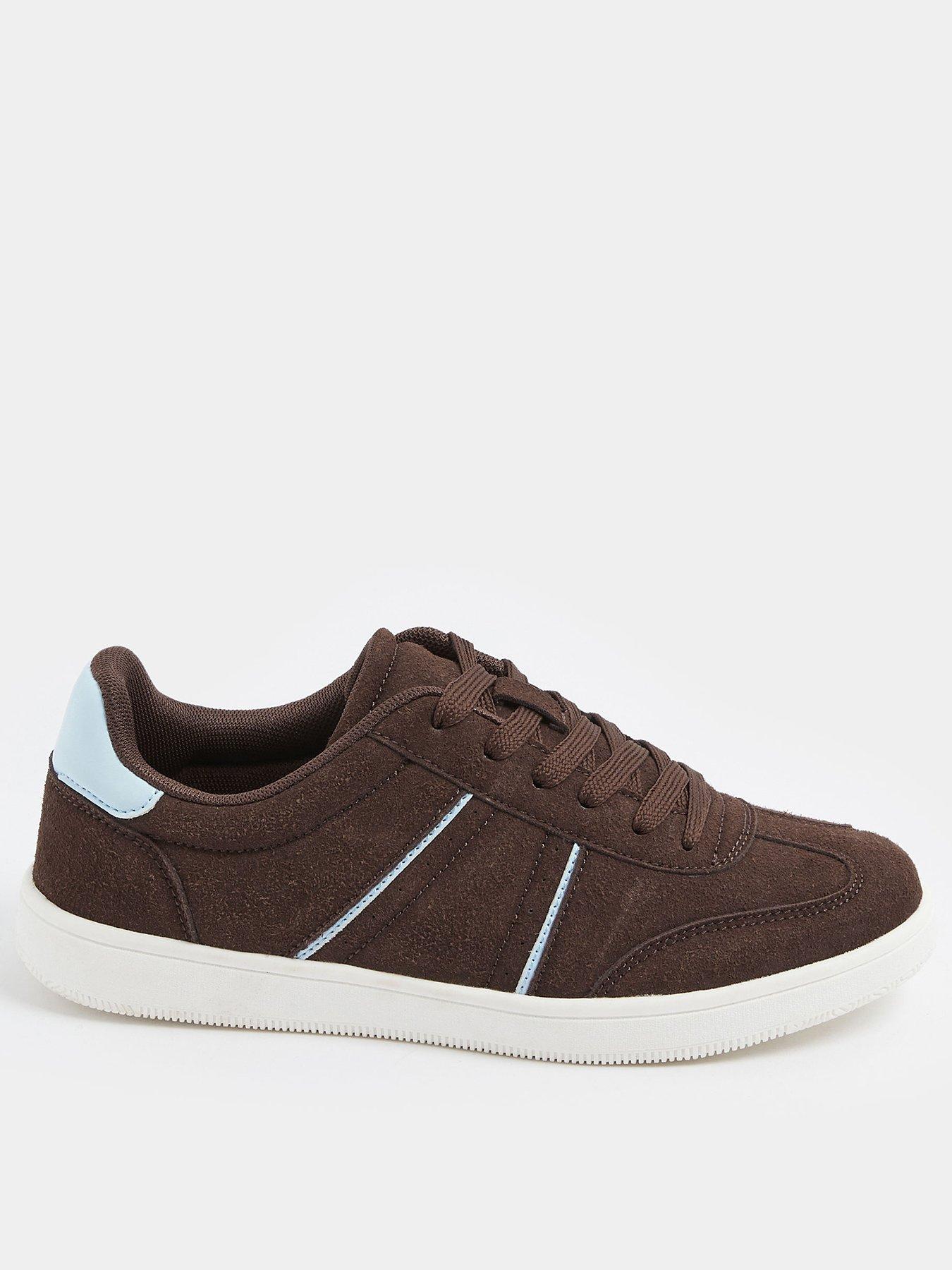 Yours Extra Wide Fit Slim Sole Panneled Trainer