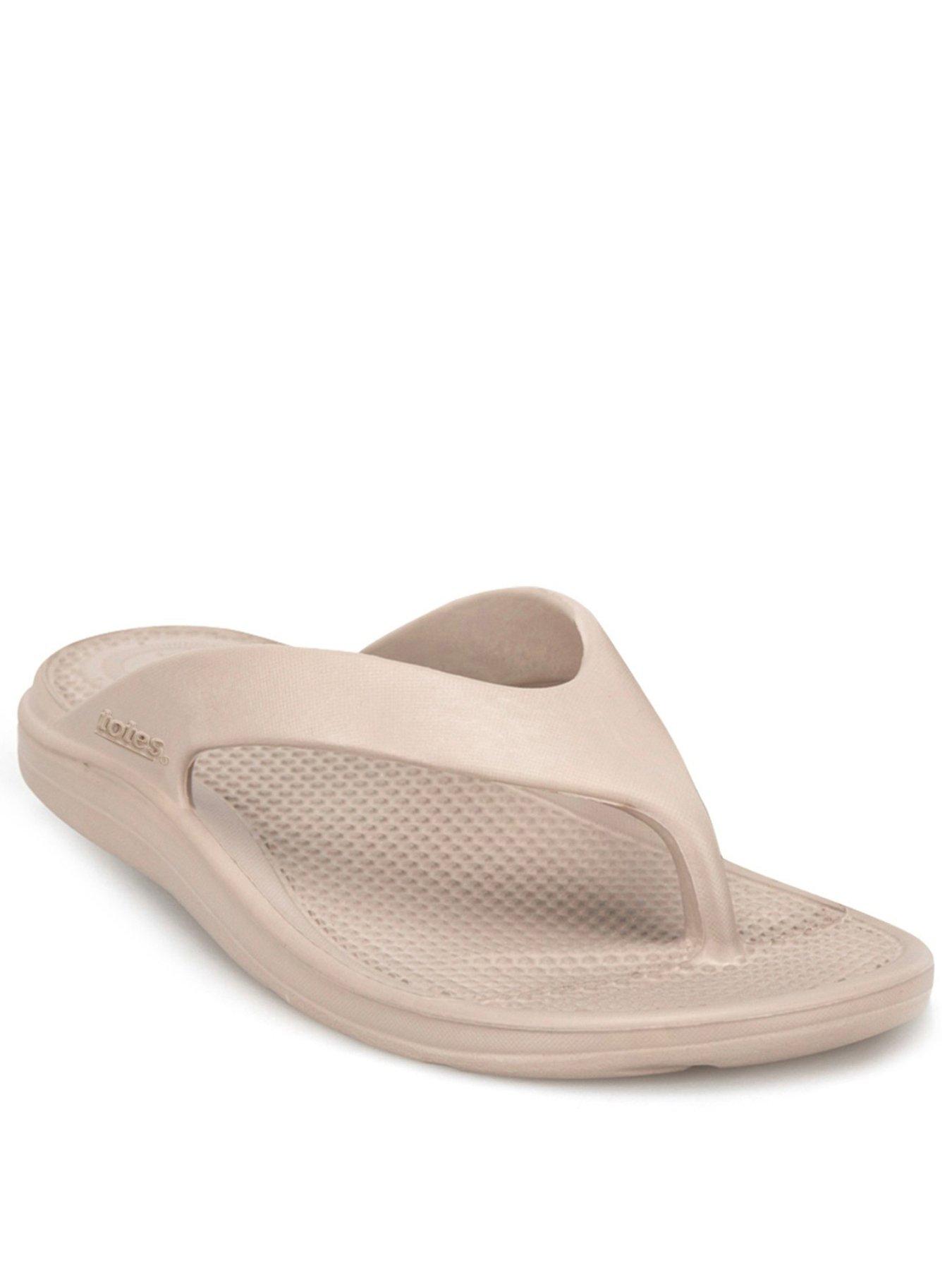 totes-totes-solbounce-ladies-toe-post-taupestillFront