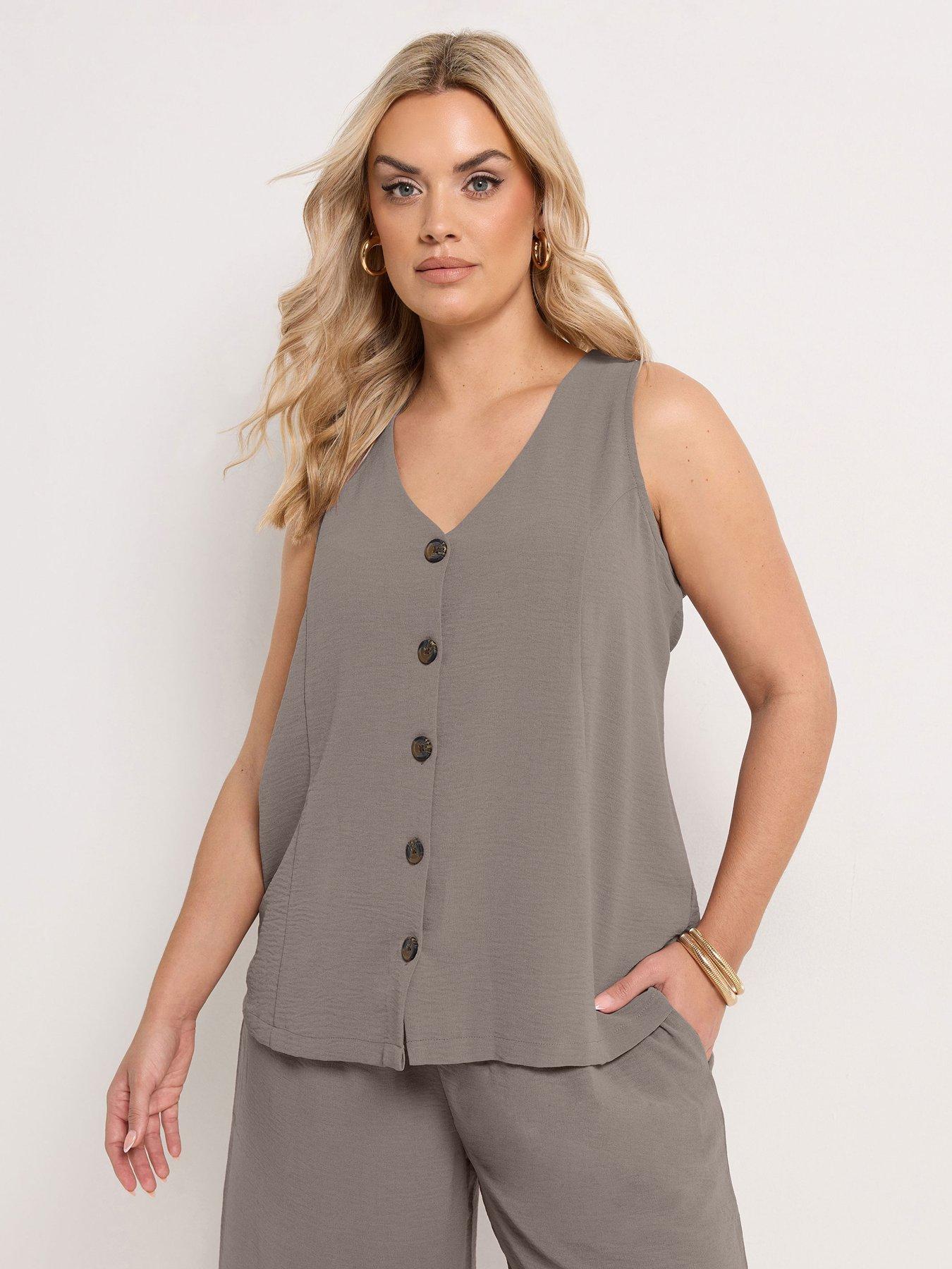 Image 1 of 5 of Yours Curve Waistcoat Vest