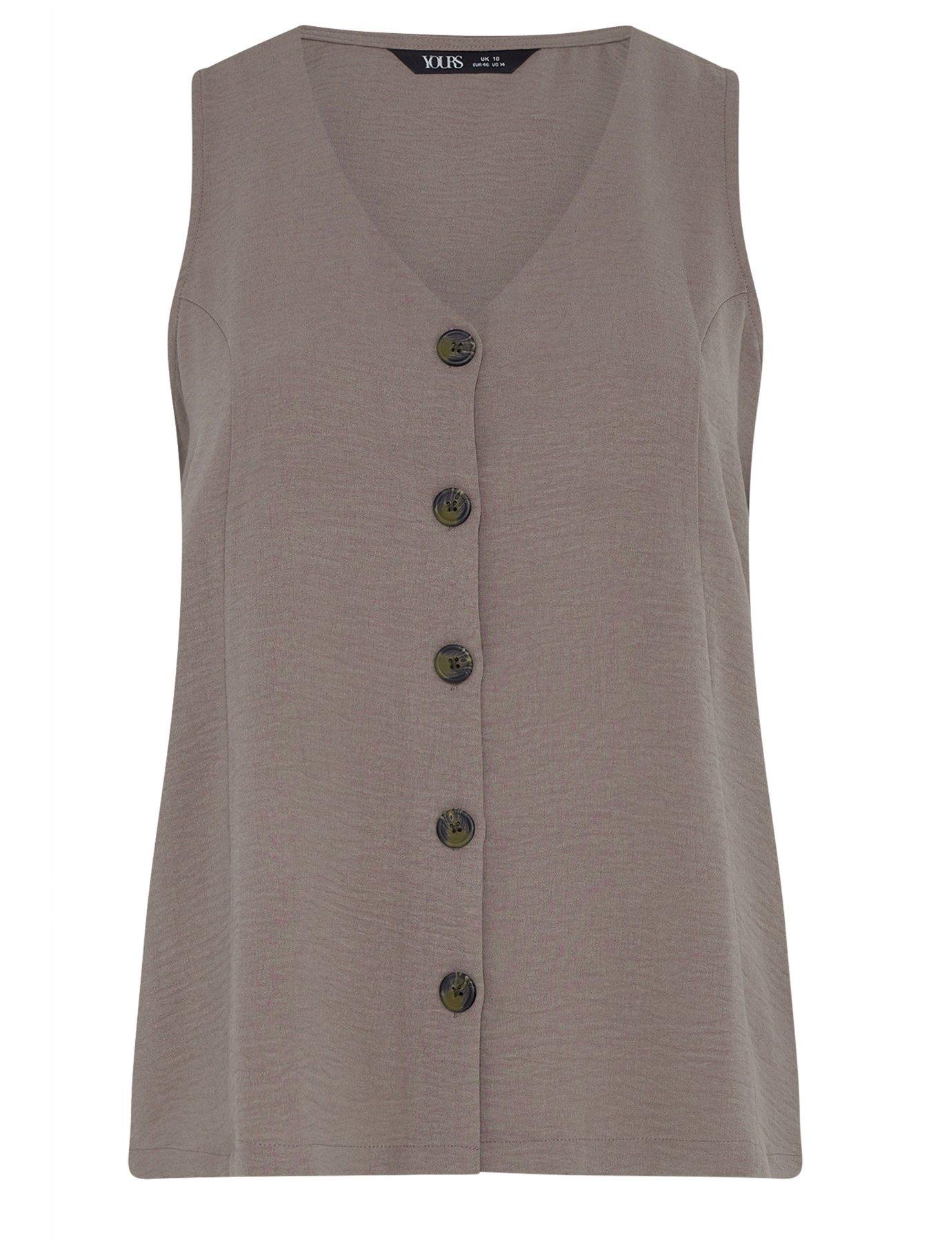 Image 5 of 5 of Yours Curve Waistcoat Vest