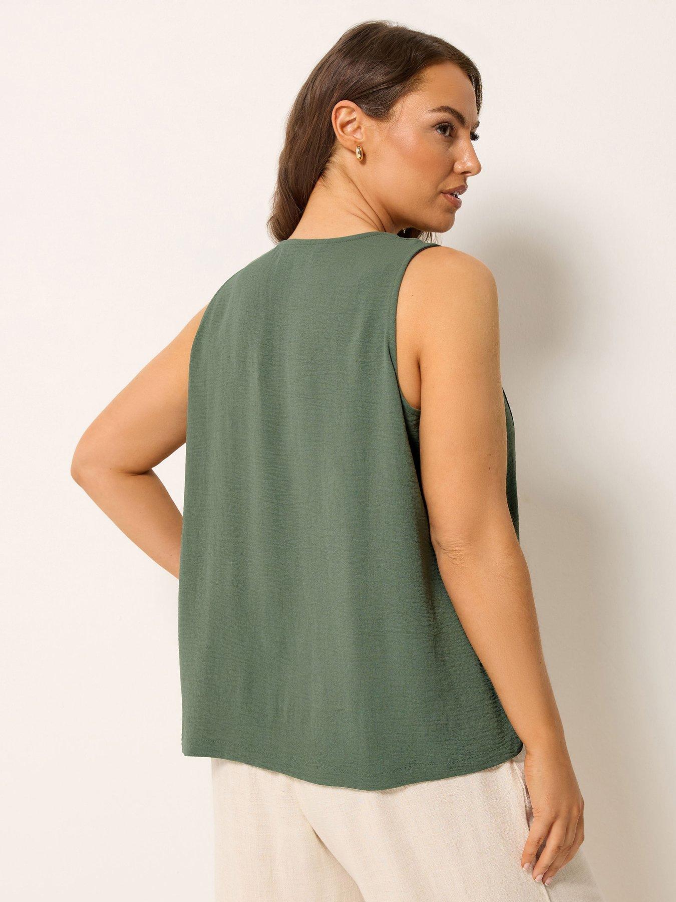 yours-curve-waistcoat-vest-greenstillFront