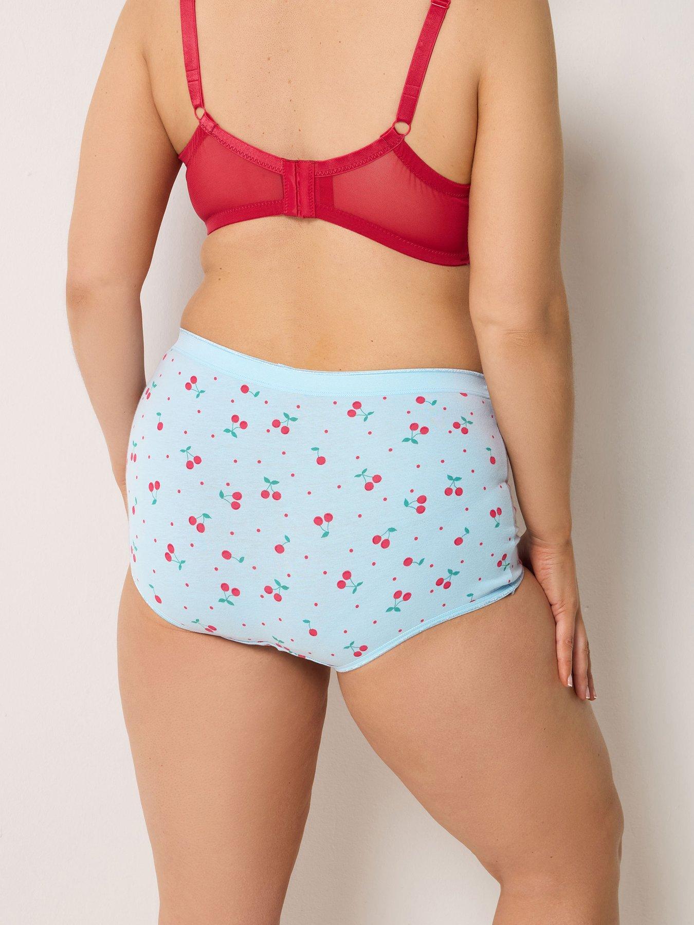 yours-curve-5-pack-berry-print-shortsstillFront