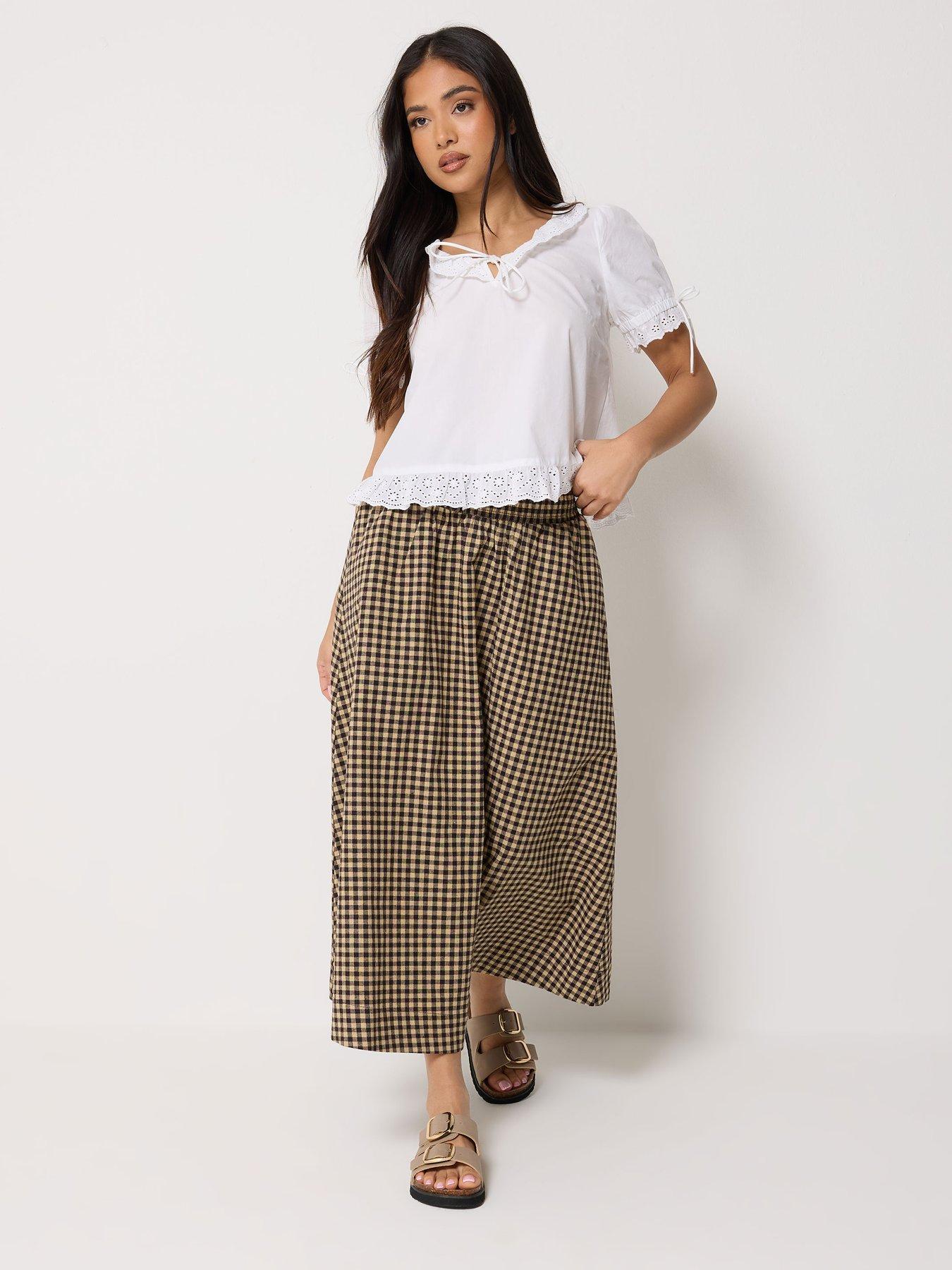 pixiegirl-petite-gingham-shirred-skirtback