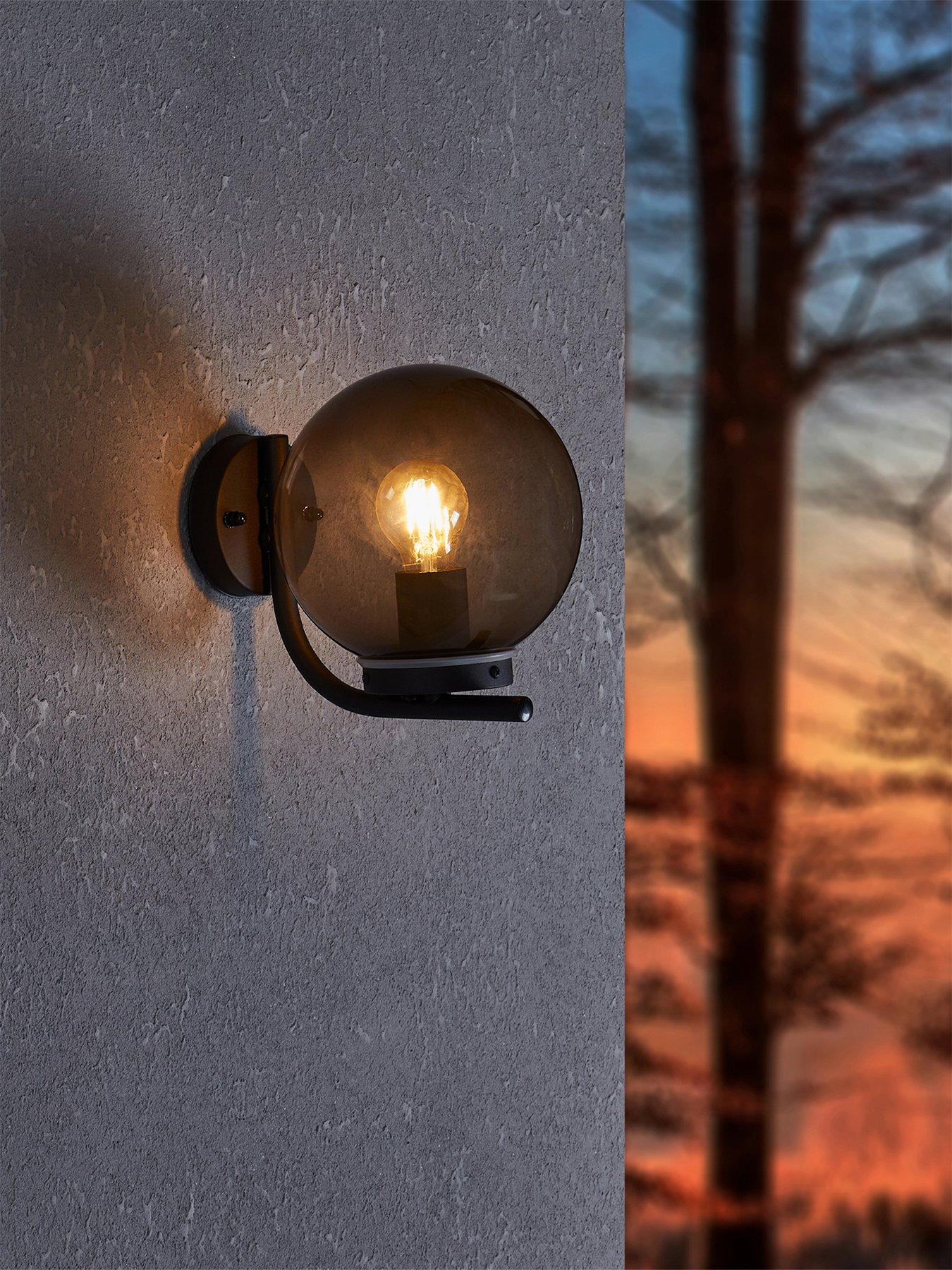 eglo-taverna-black-transparent-globe-outdoor-wall-light
