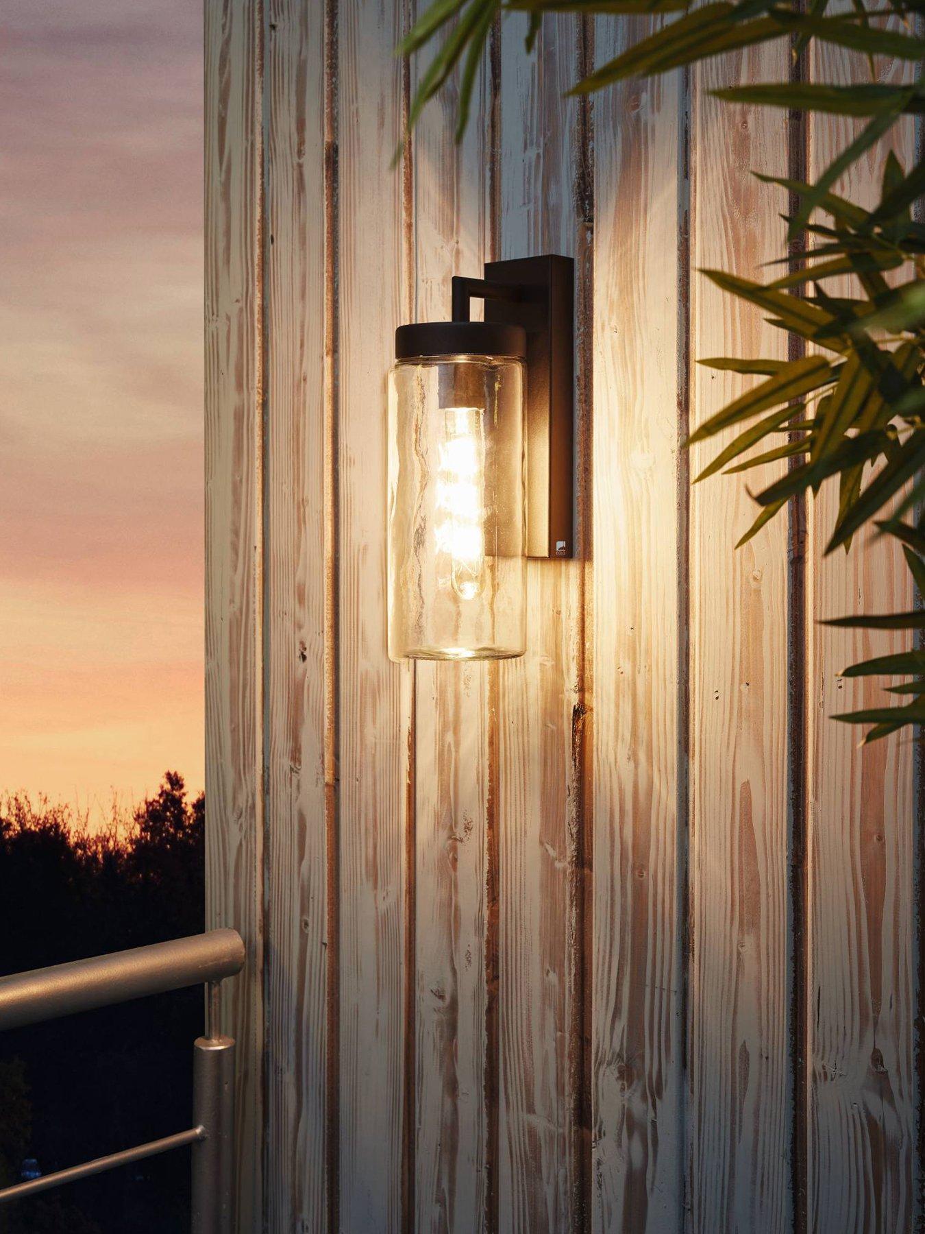 eglo-bovolone-1-light-modern-black-exterior-wall-lampfront