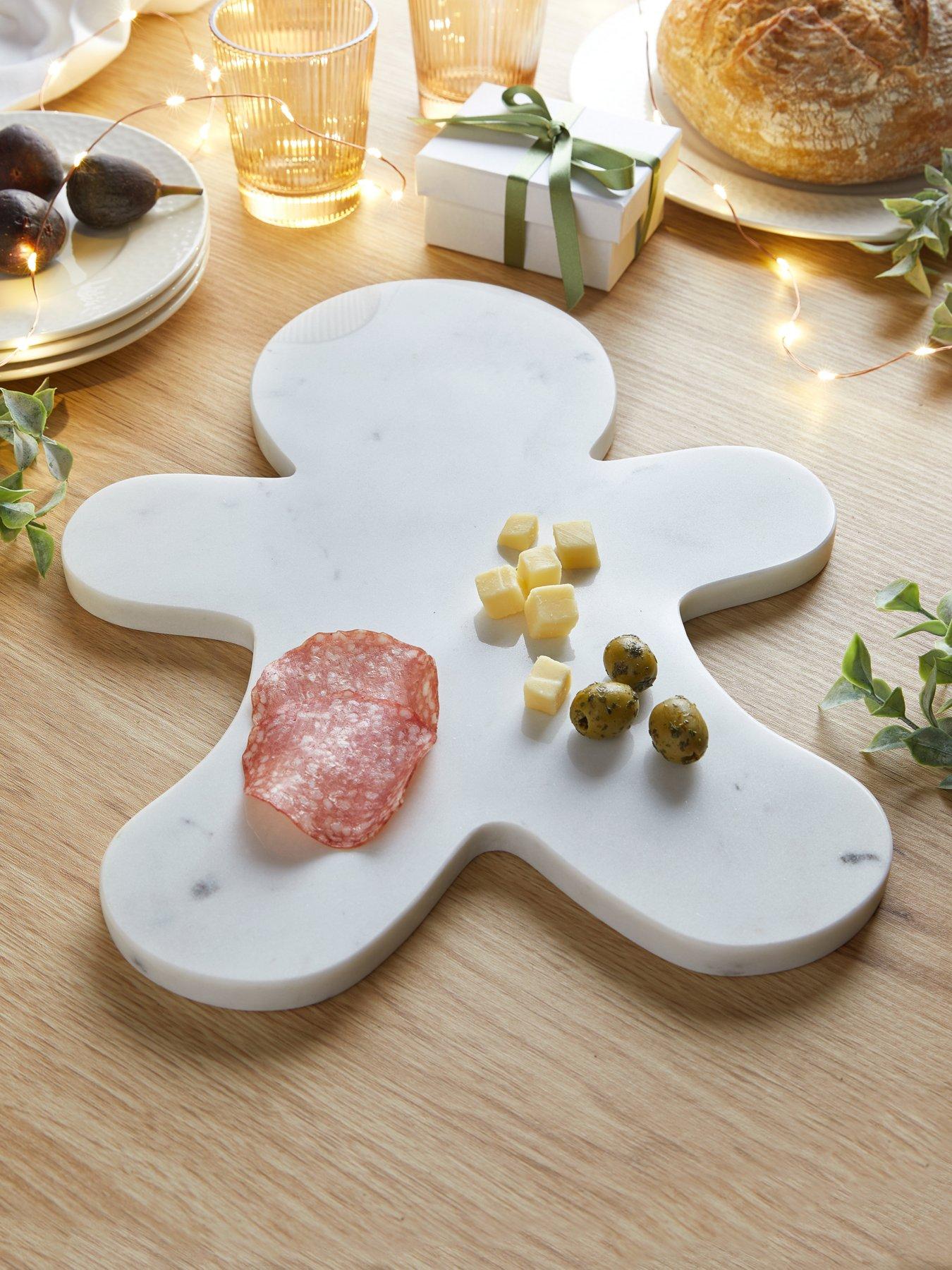 The Very Collection Gingerbread Shaped Marble Board
