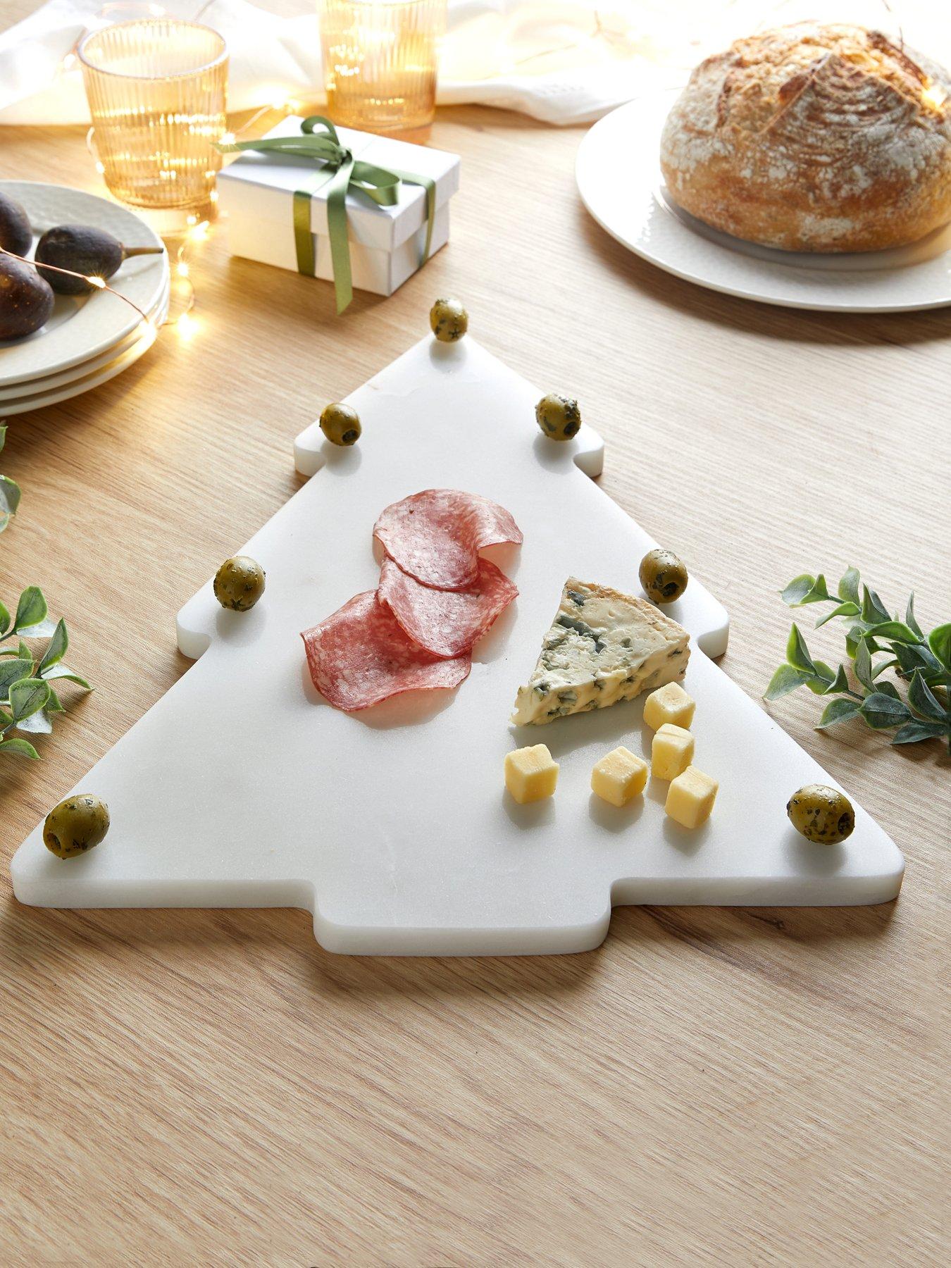 The Very Collection Christmas Tree Shaped Marble Board