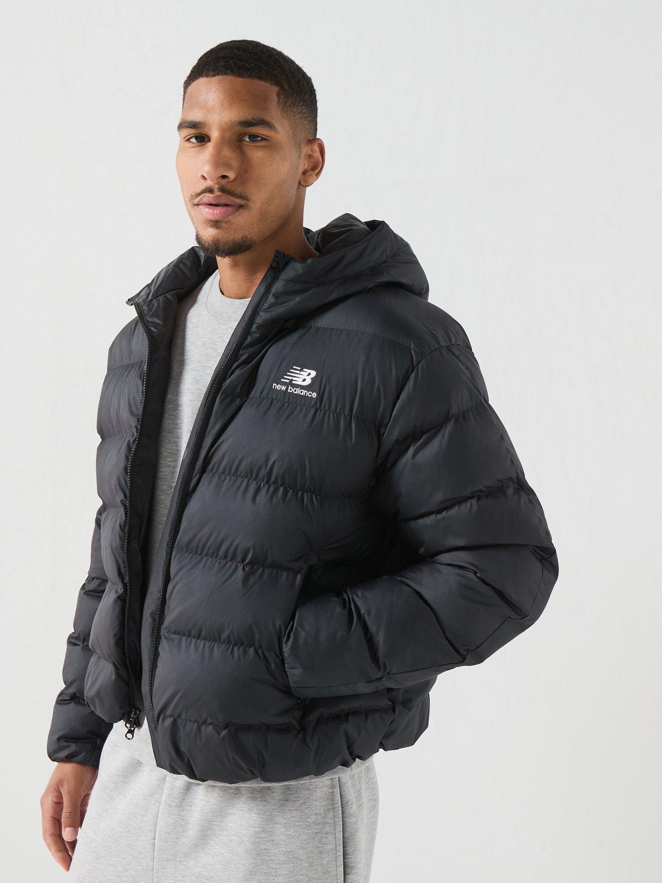Image 5 of 6 of New Balance Men's Boston Puffer Jacket - Black