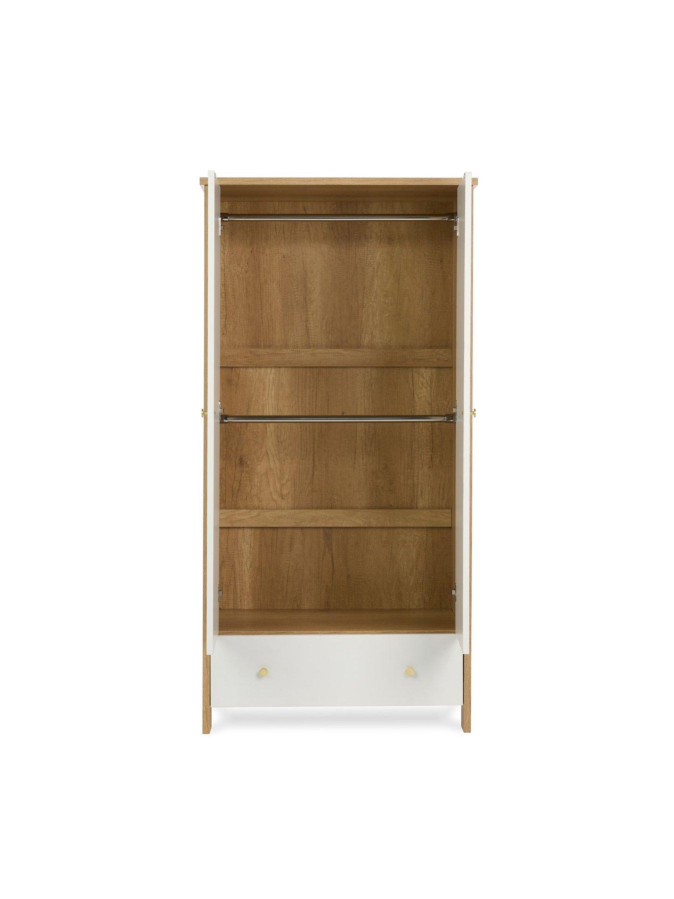 Image 7 of 7 of Obaby Nika 3-piece Nursery Furniture&nbsp;Room Set - Oak &amp; White