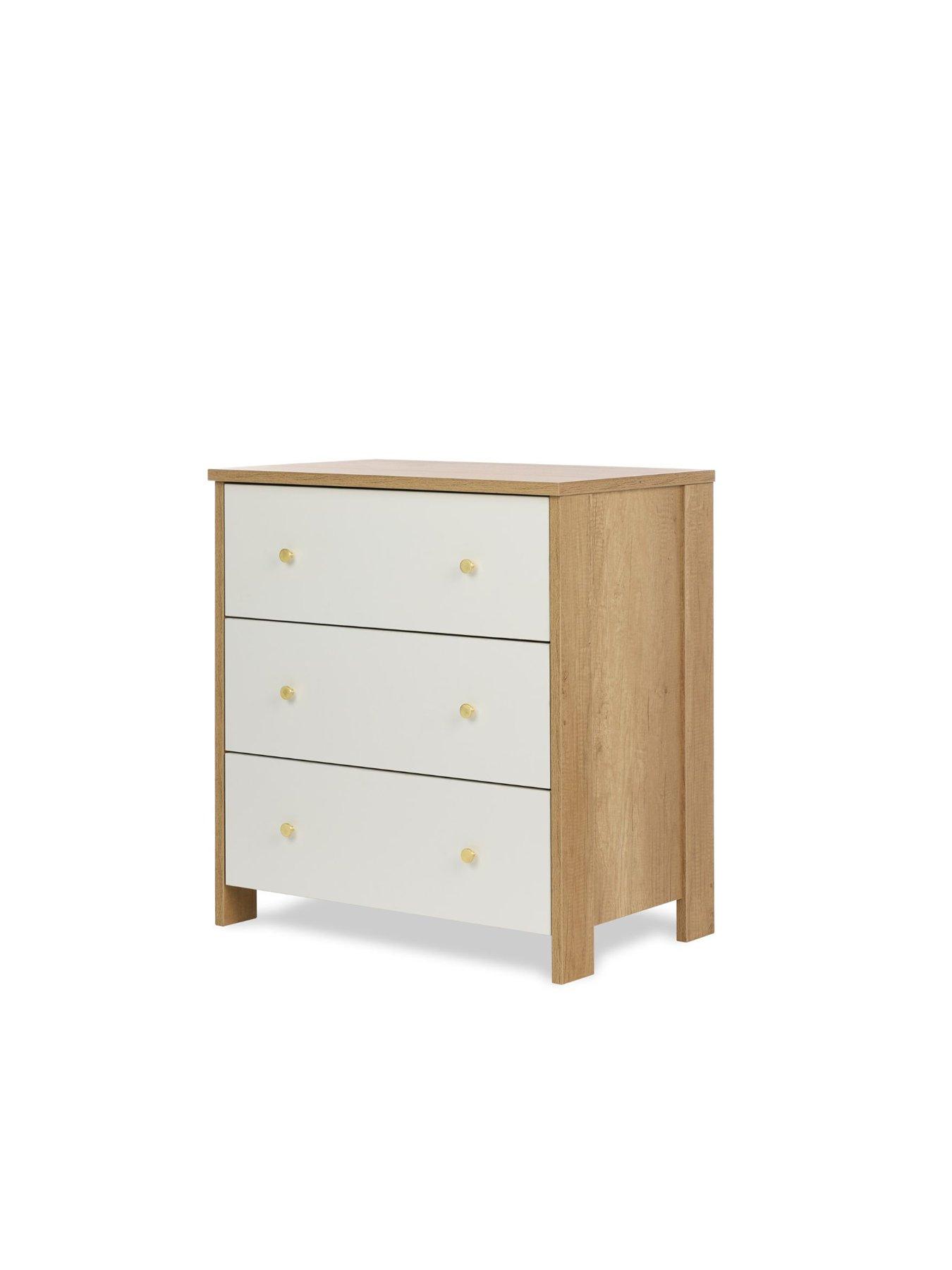 Image 7 of 7 of Obaby Nika 2 piece Room Set - Oak & White