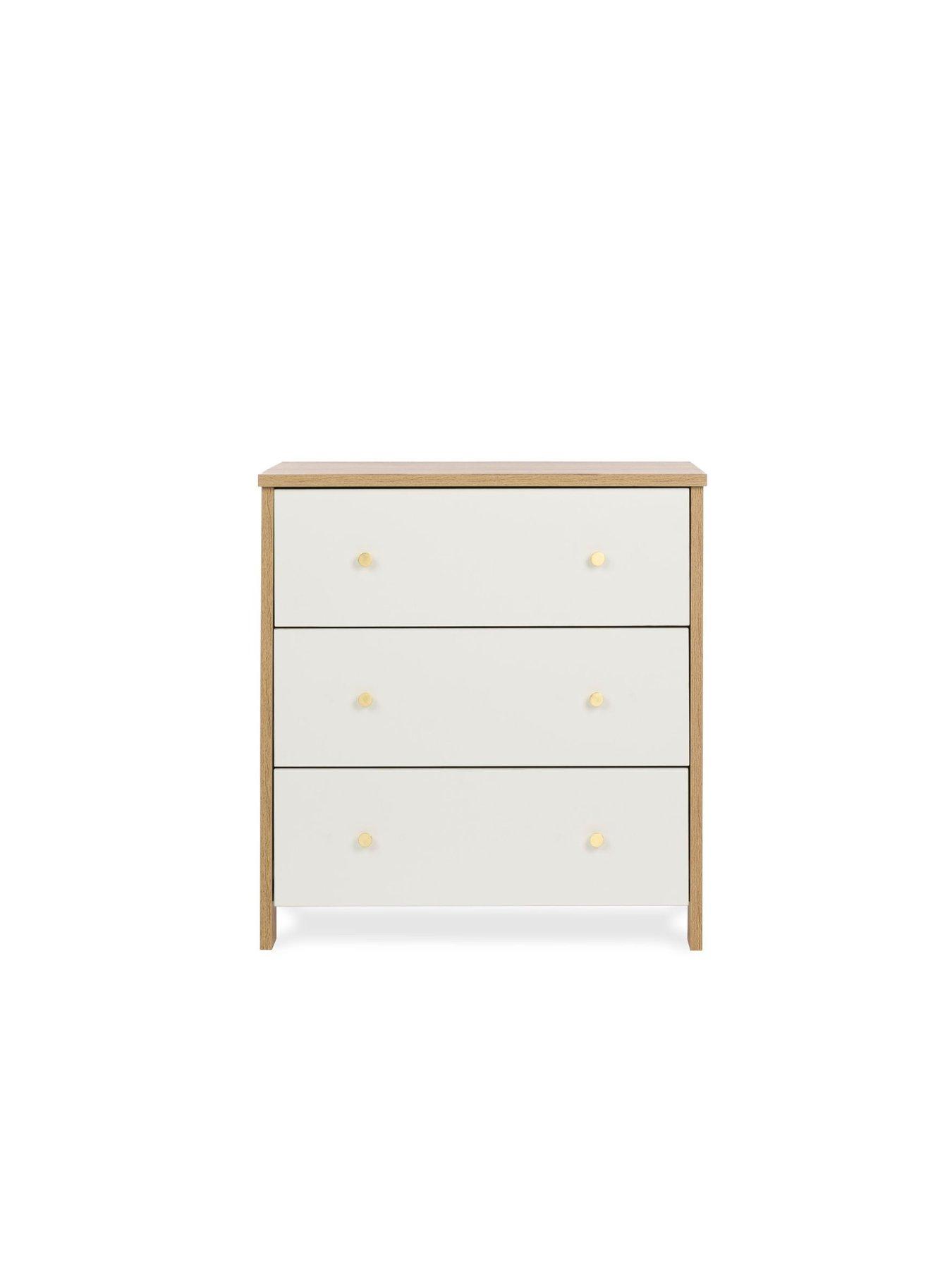Image 6 of 7 of Obaby Nika Changing Unit - Oak & White