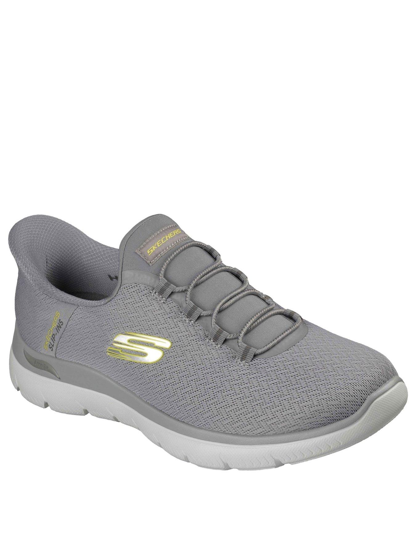 skechers-arch-fit-summits-kynor-trainer-greystillFront
