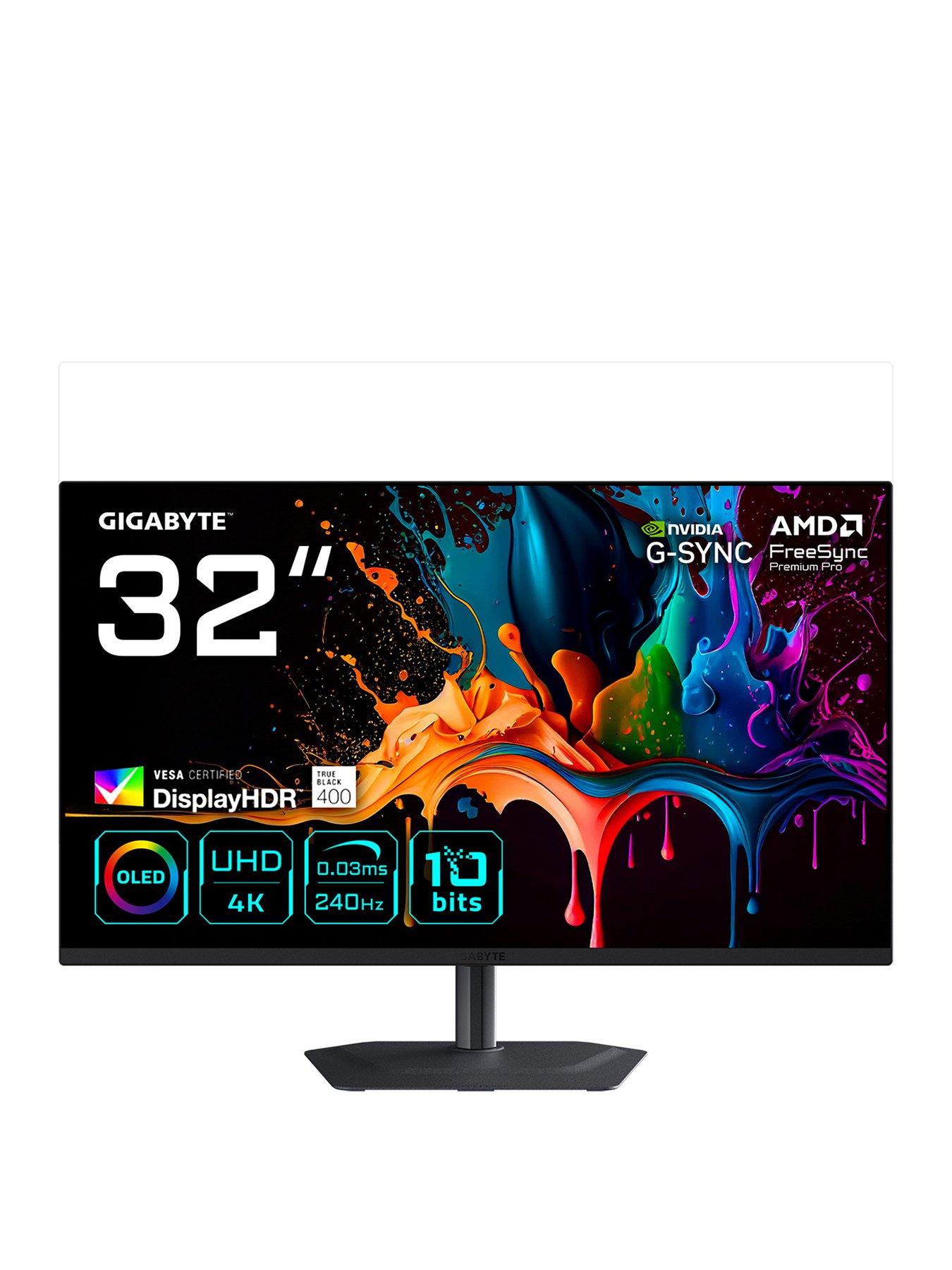 gigabyte-mo32u2-32in-oled-4k-uhd-gaming-monitor-240hz-003ms-kvm-freesync-premium-pro-hdmi-21-vesa-displayhdr-true-black-400