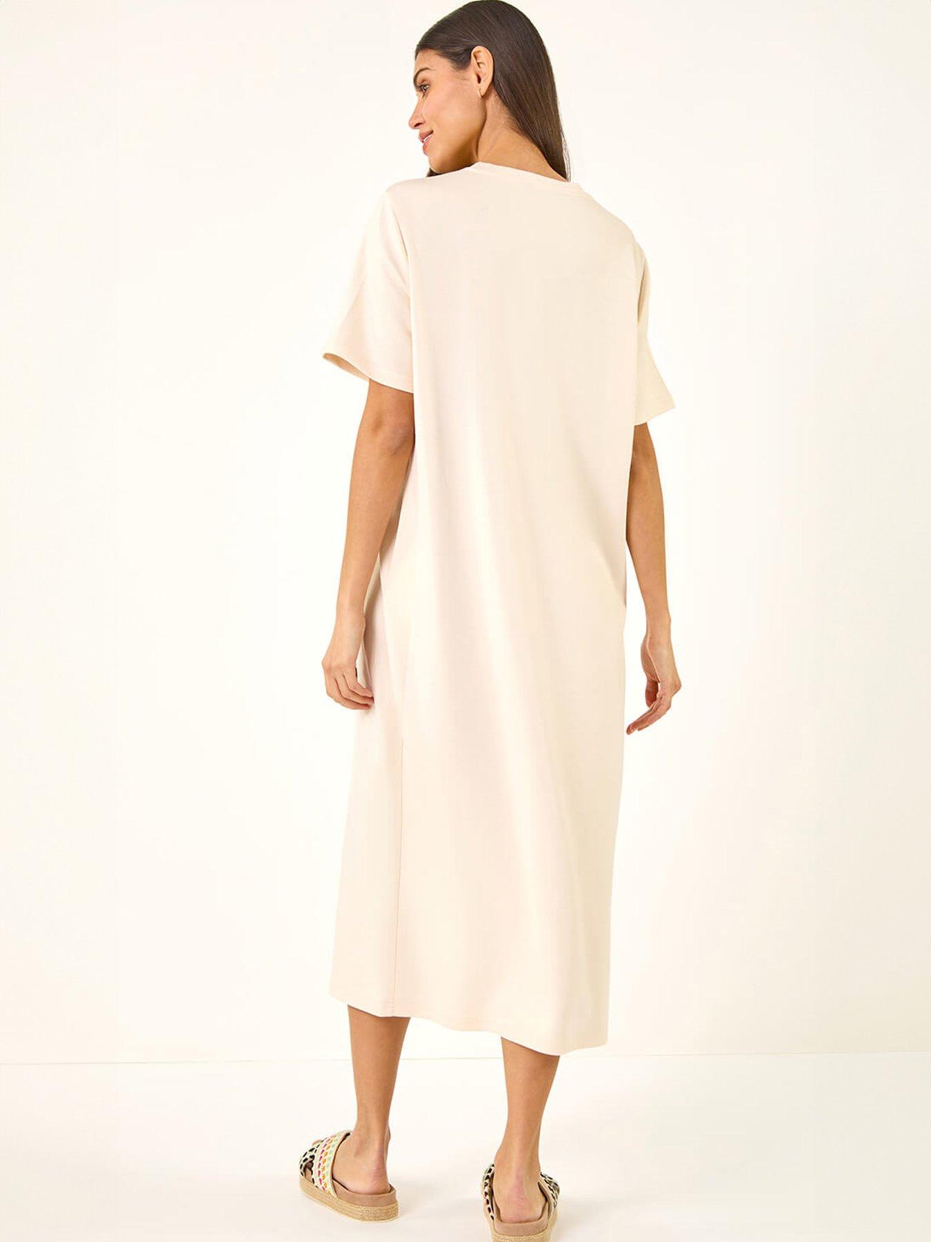 Image 2 of 5 of Roman Jersey Stretch Midi Dress