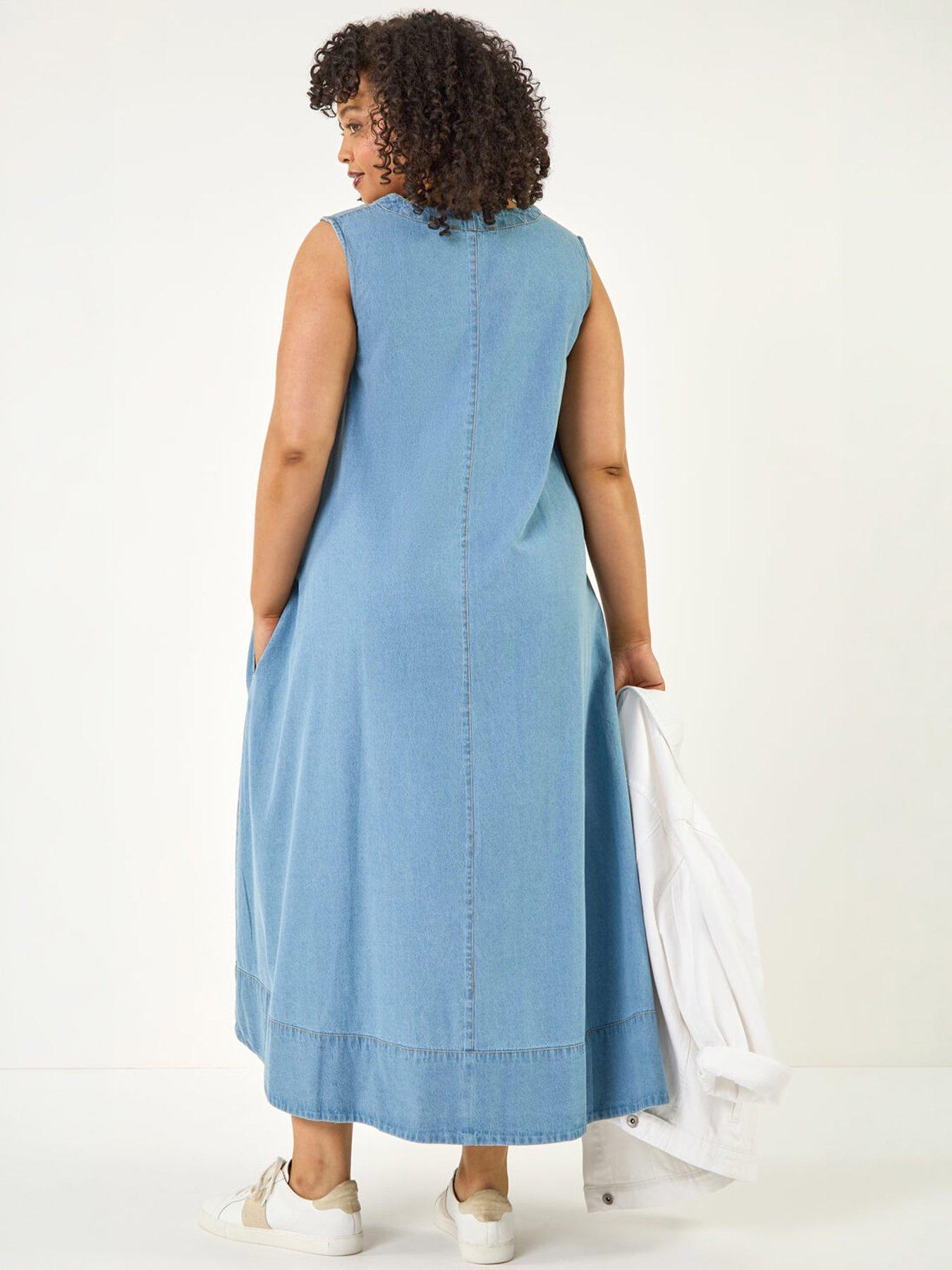 roman-curve-v-neck-swing-dressstillFront