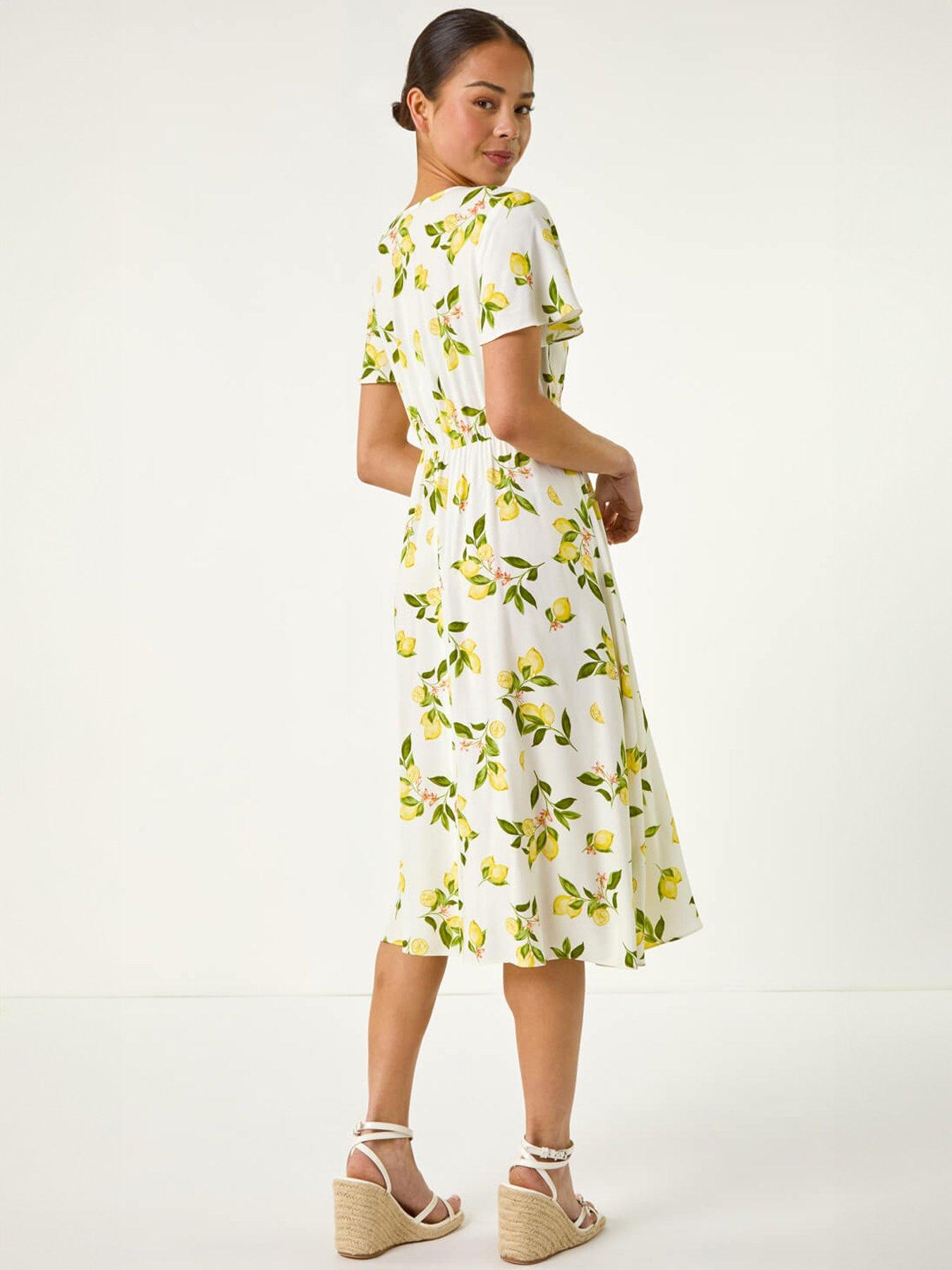 roman-petite-print-button-tea-dressstillFront