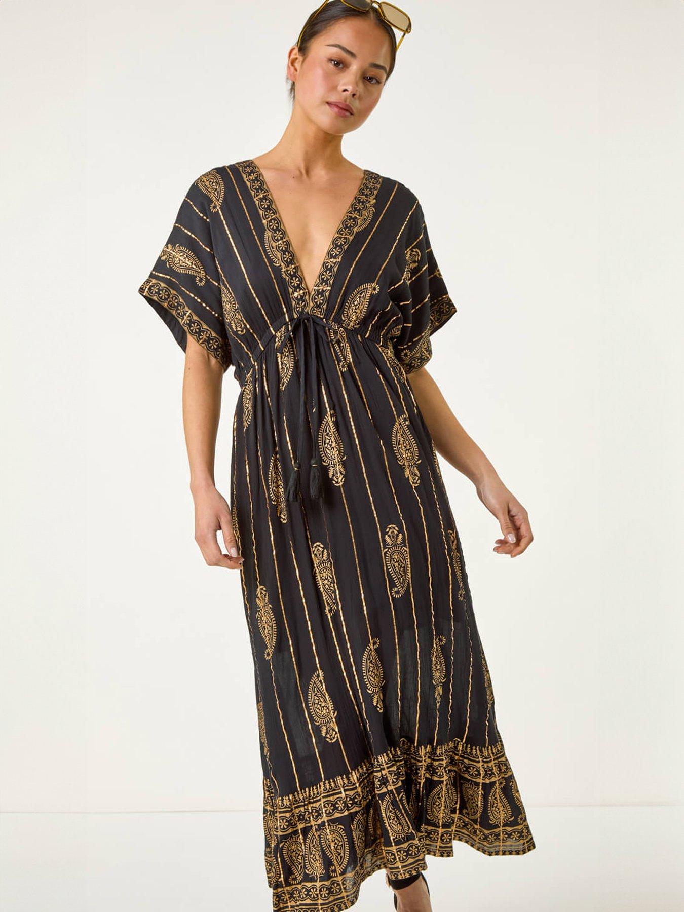 roman-petite-foil-print-boho-maxi-dressoutfit