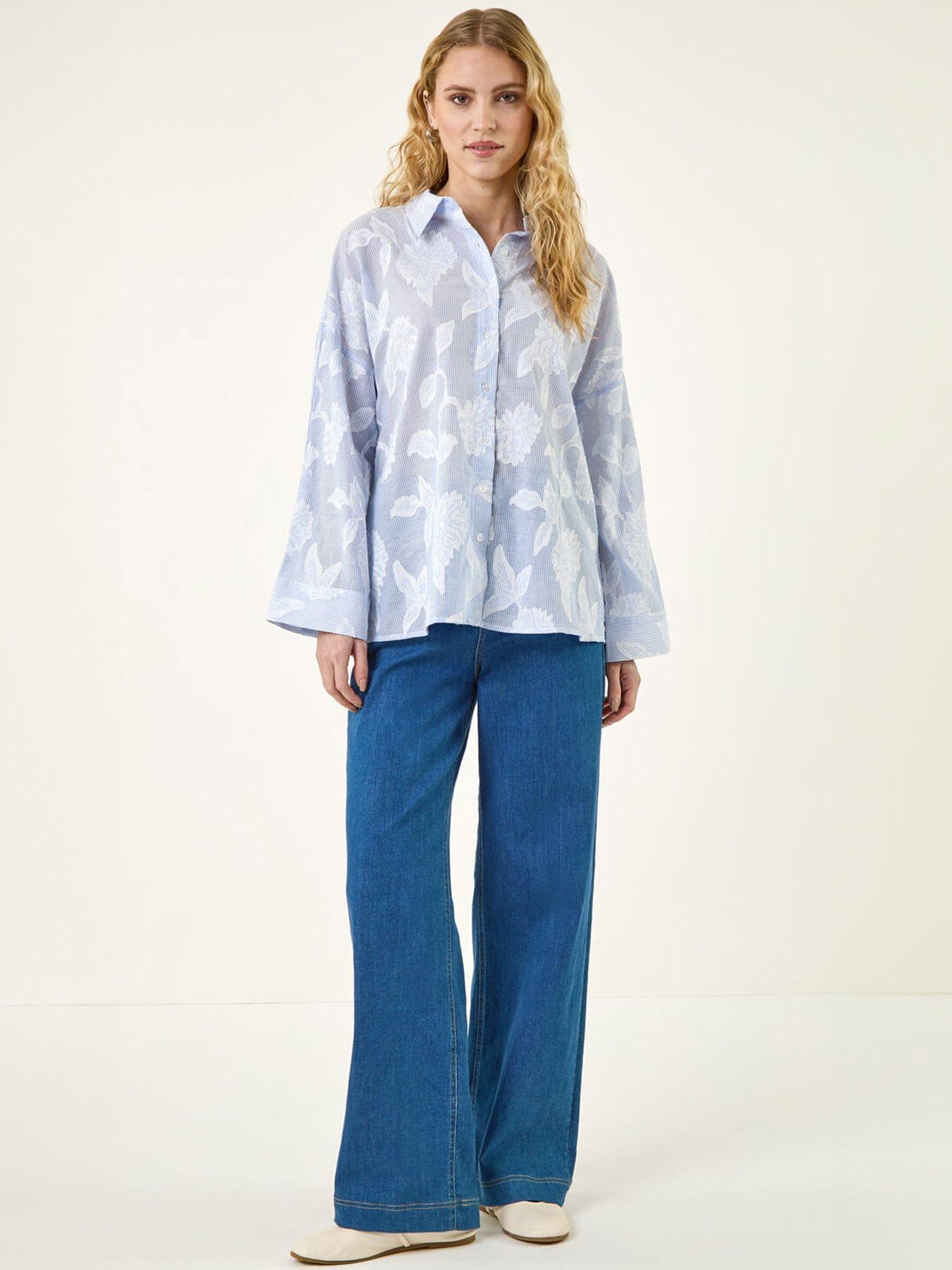 roman-floral-jacquard-buttoned-shirtback