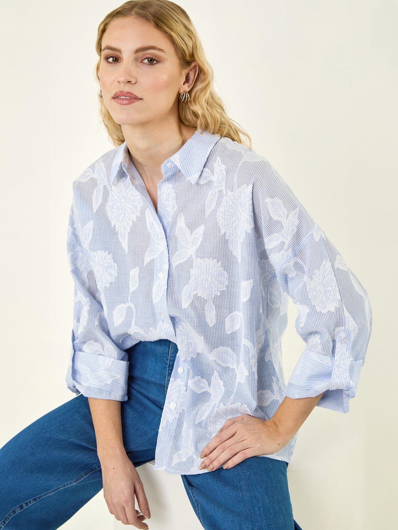 roman-floral-jacquard-buttoned-shirtdetail