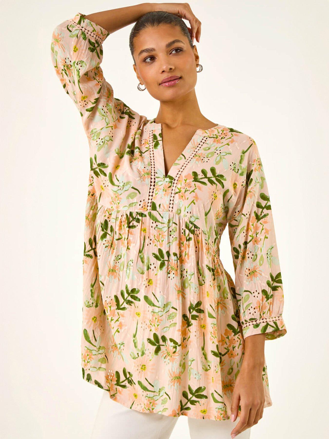 roman-floral-broidery-trim-tunic-topfront