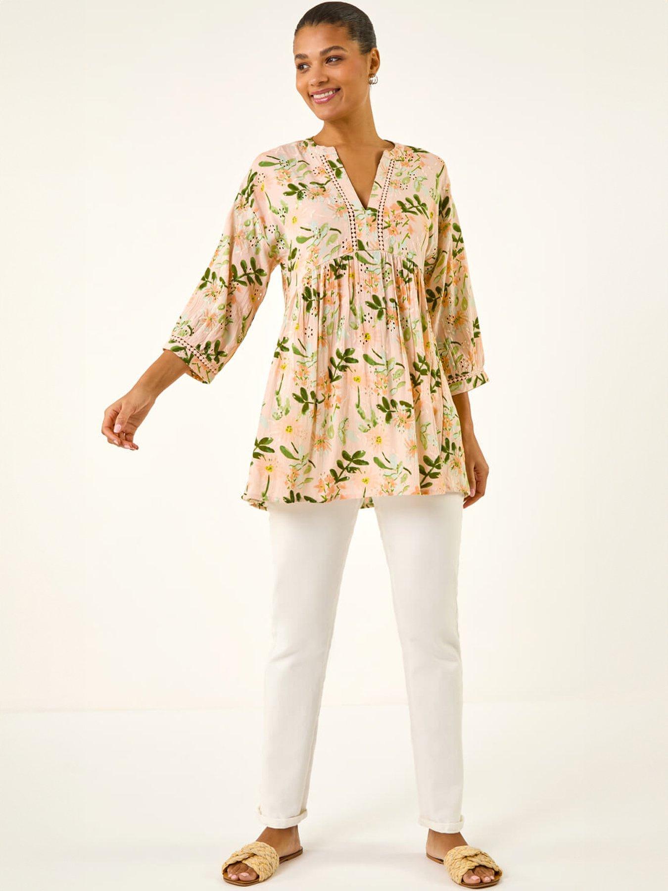 roman-floral-broidery-trim-tunic-topdetail