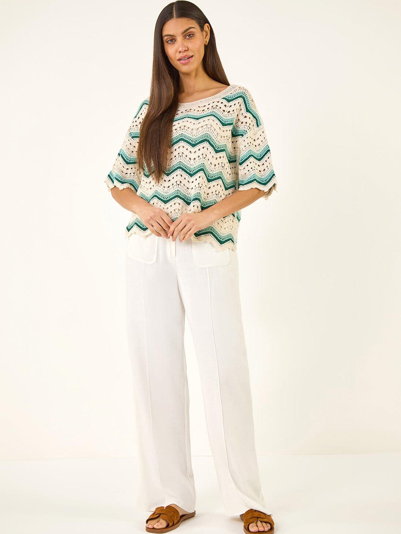 roman-crochet-wave-knitted-topback