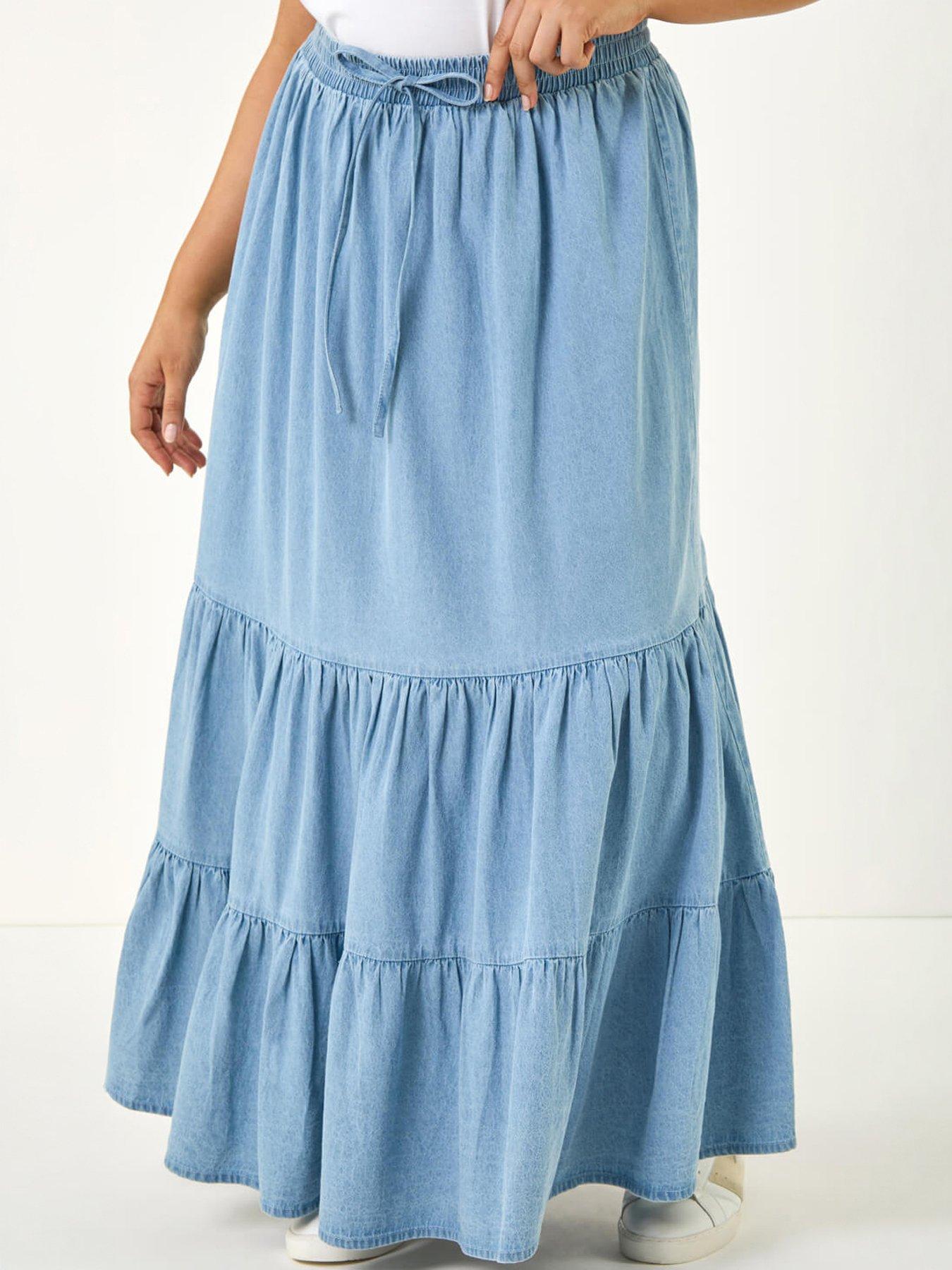 roman-curve-tiered-woven-maxi-skirtfront
