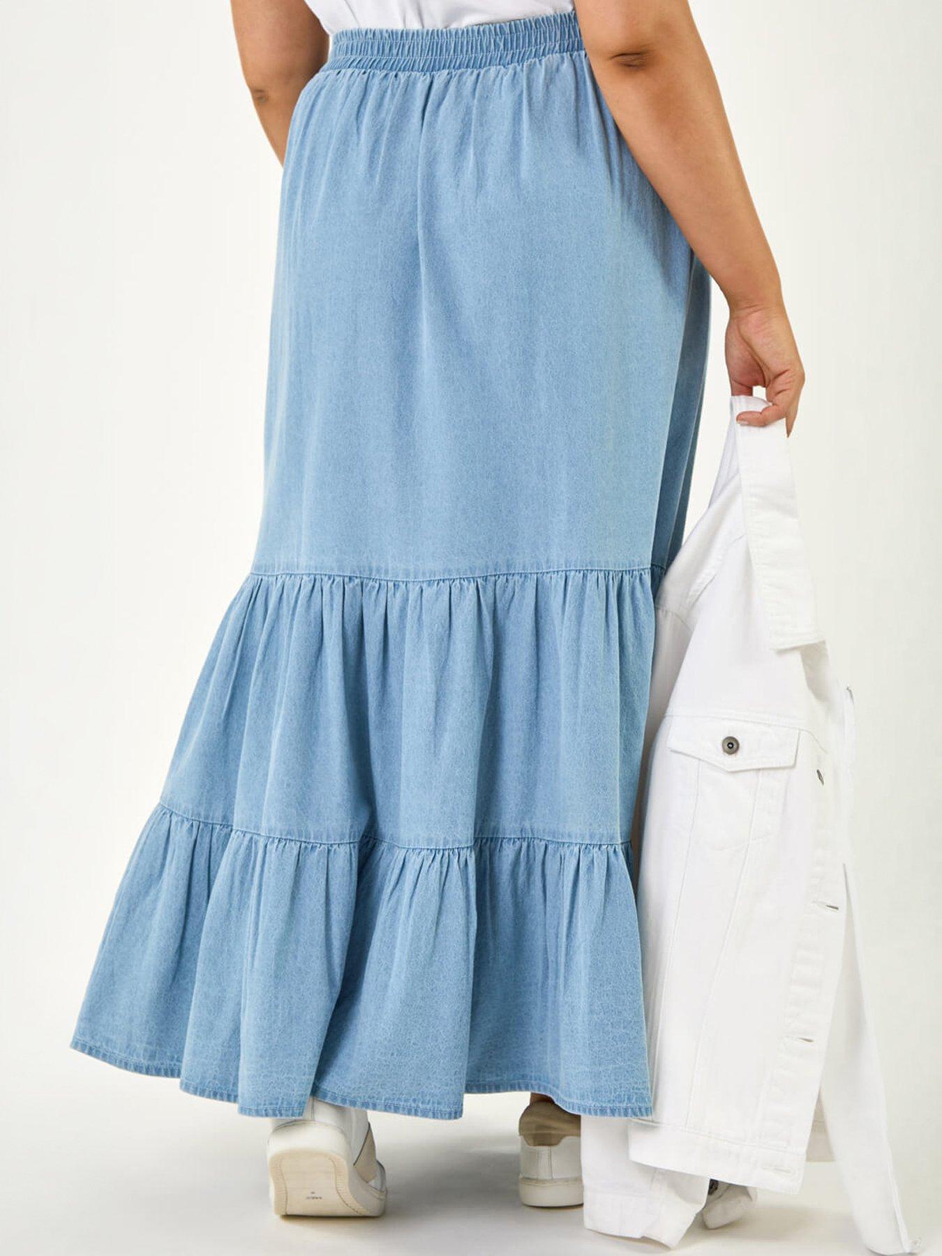 roman-curve-tiered-woven-maxi-skirtstillFront