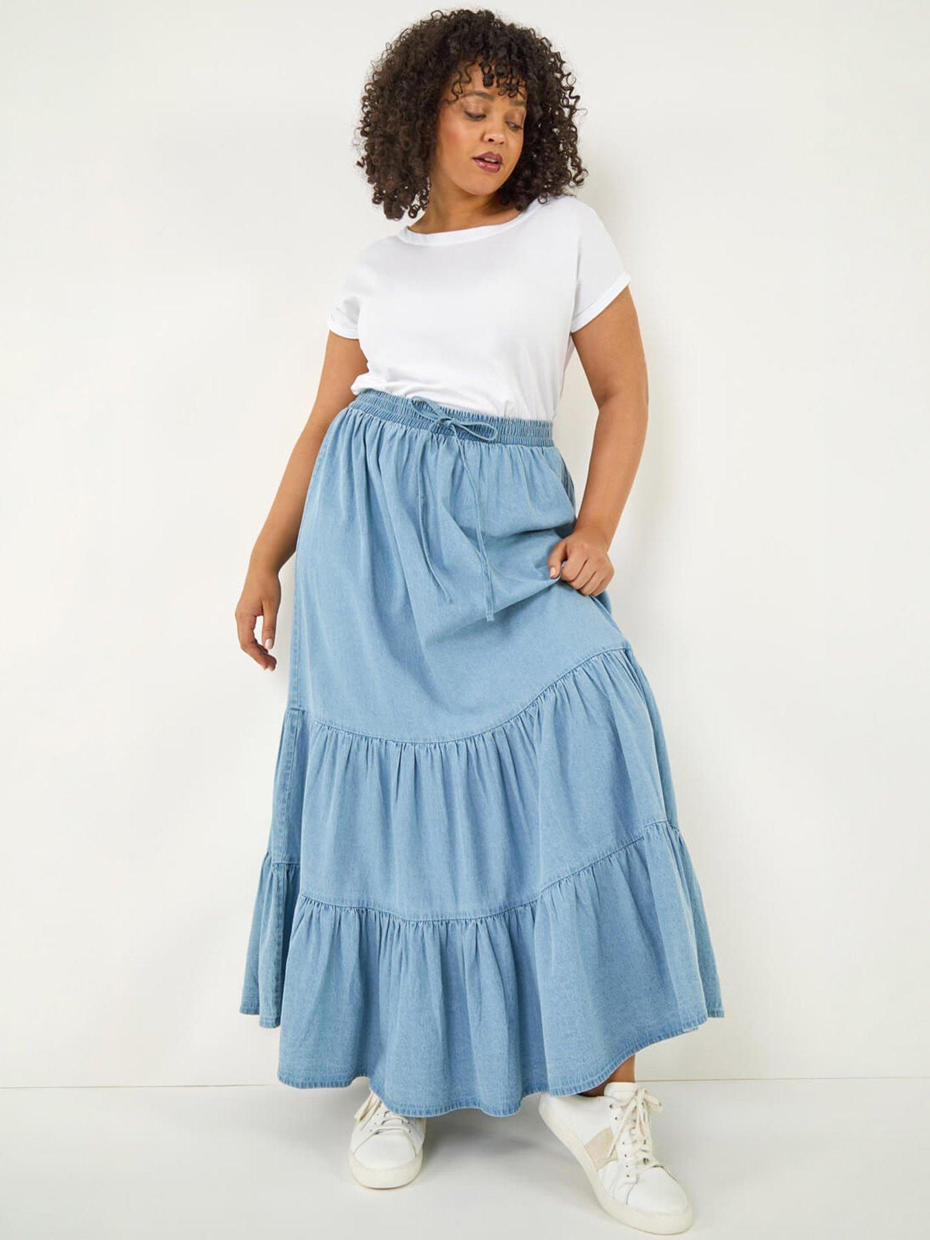 roman-curve-tiered-woven-maxi-skirtback