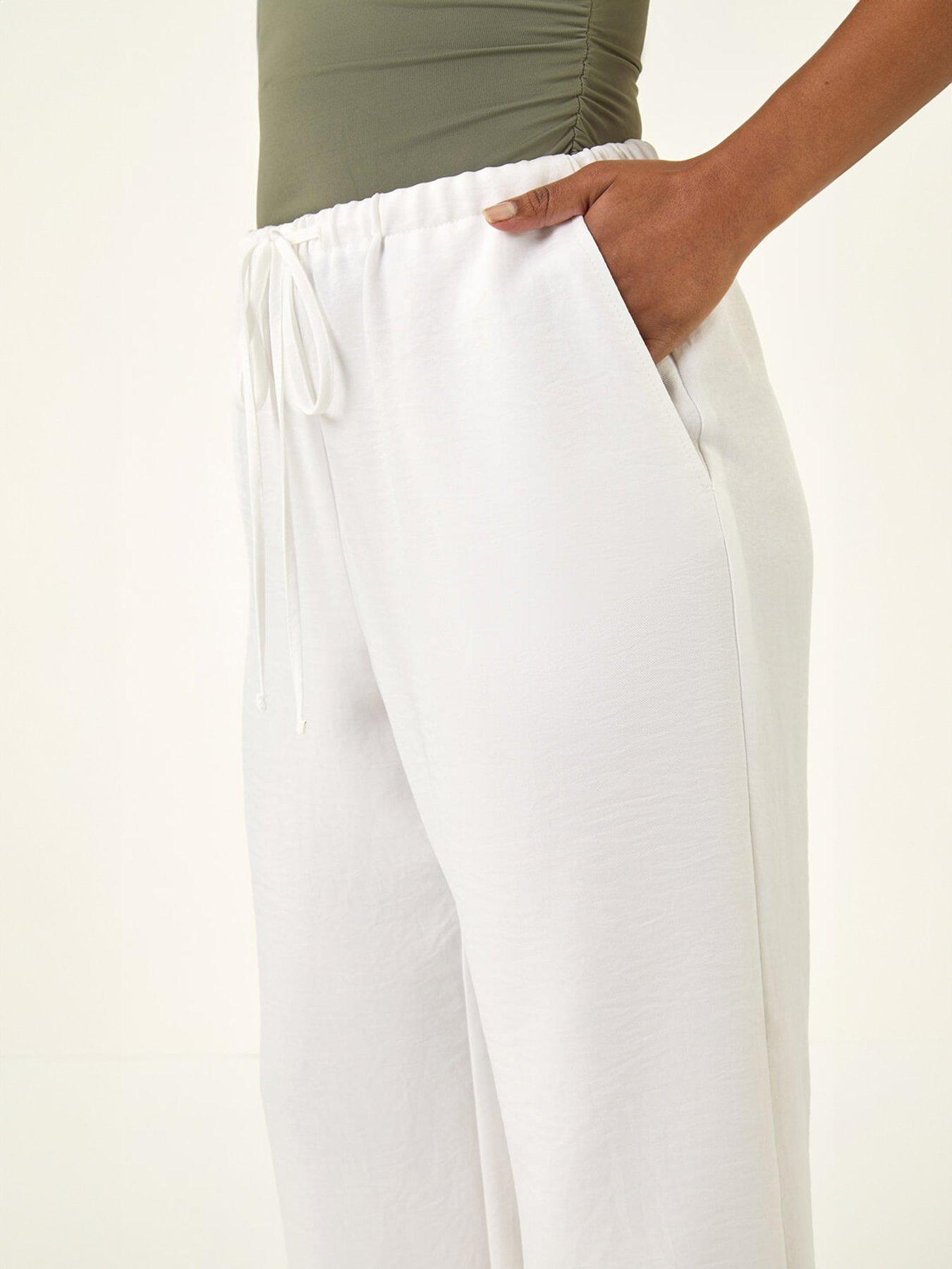 Image 5 of 5 of Roman Petite Pull On Woven Trouser