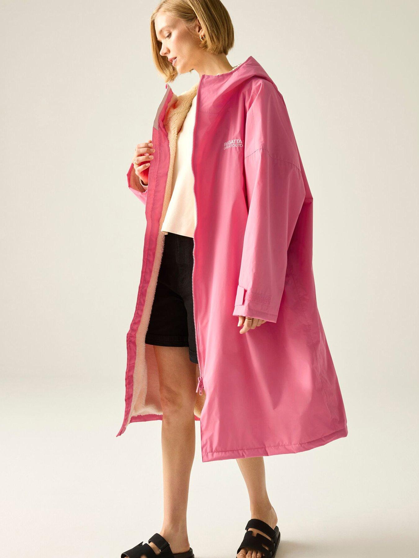 Regatta Adult Waterproof Robe - Lemonade Pink