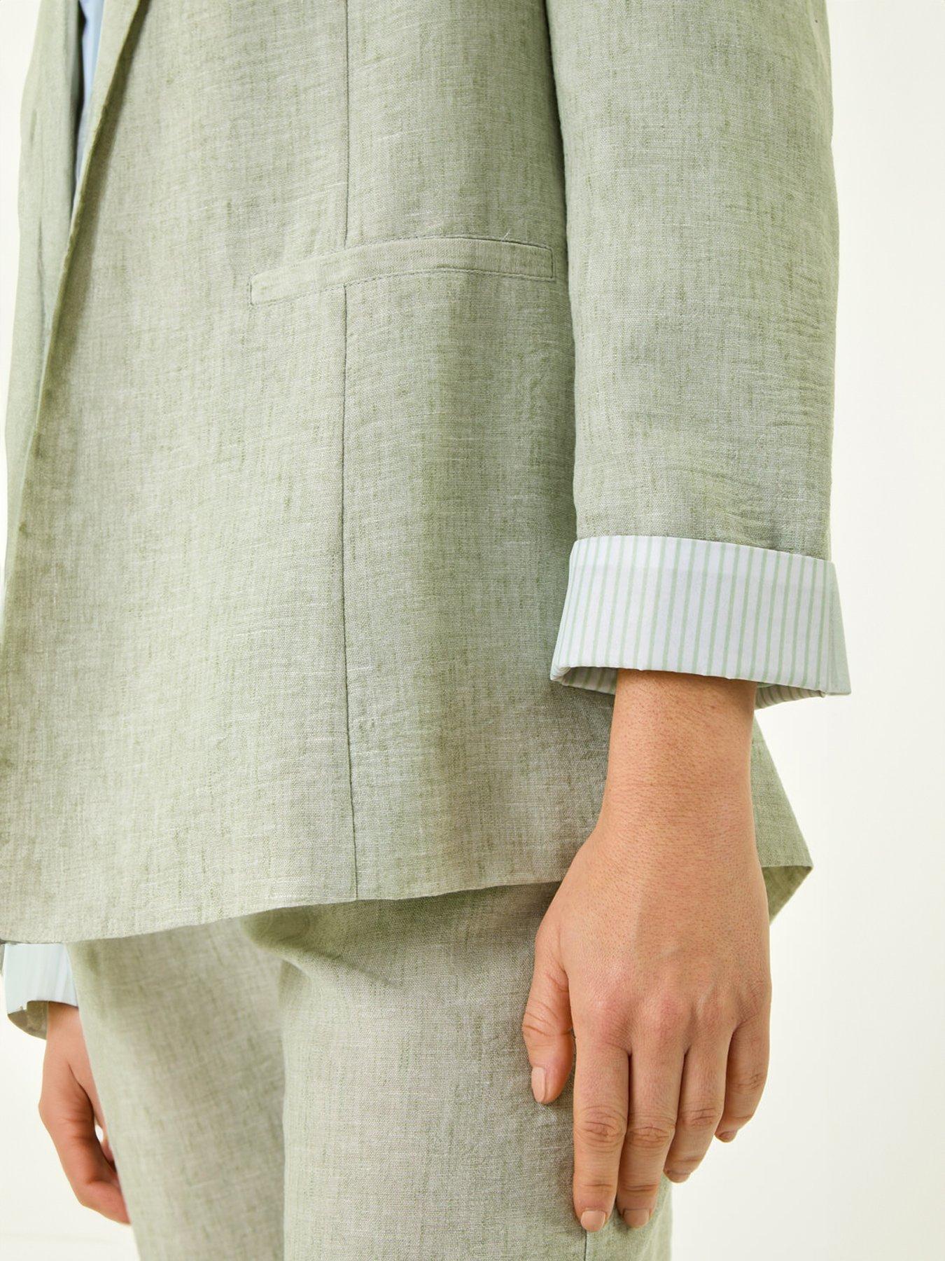 Image 5 of 5 of Roman Textured Light Weight Blazer