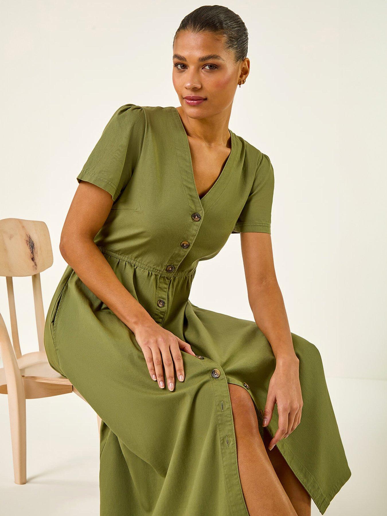 roman-denim-button-through-midi-dressback