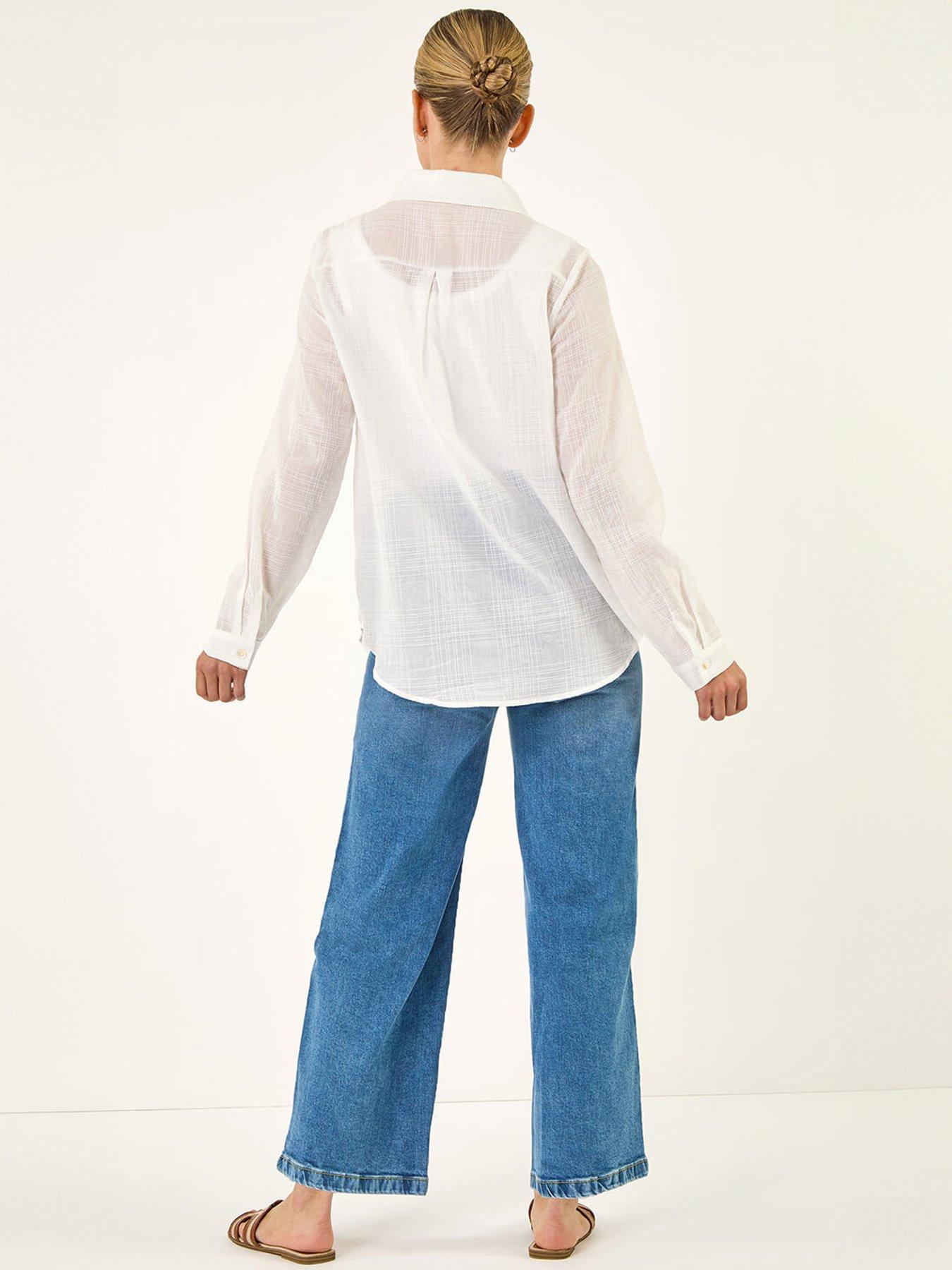 roman-dusk-lace-trim-button-shirtstillFront