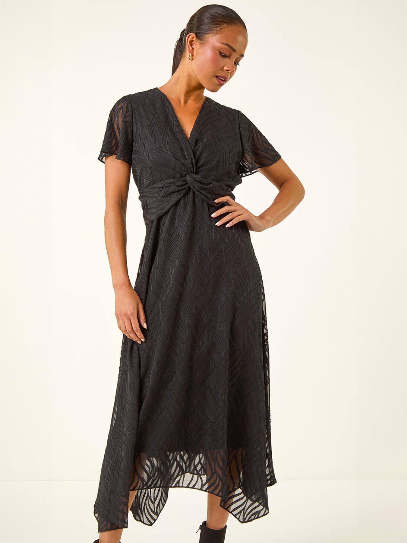 roman-petite-front-twist-jacquard-dressfront