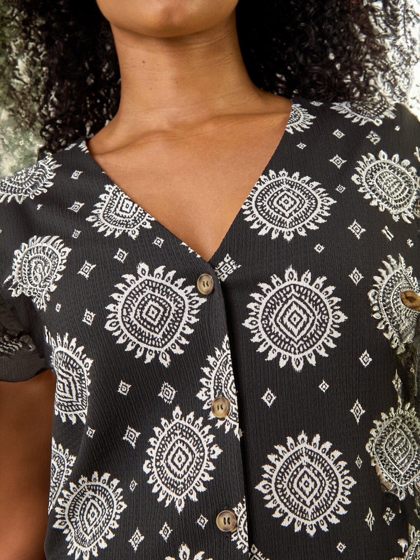 roman-petite-abstract-print-button-blousedetail