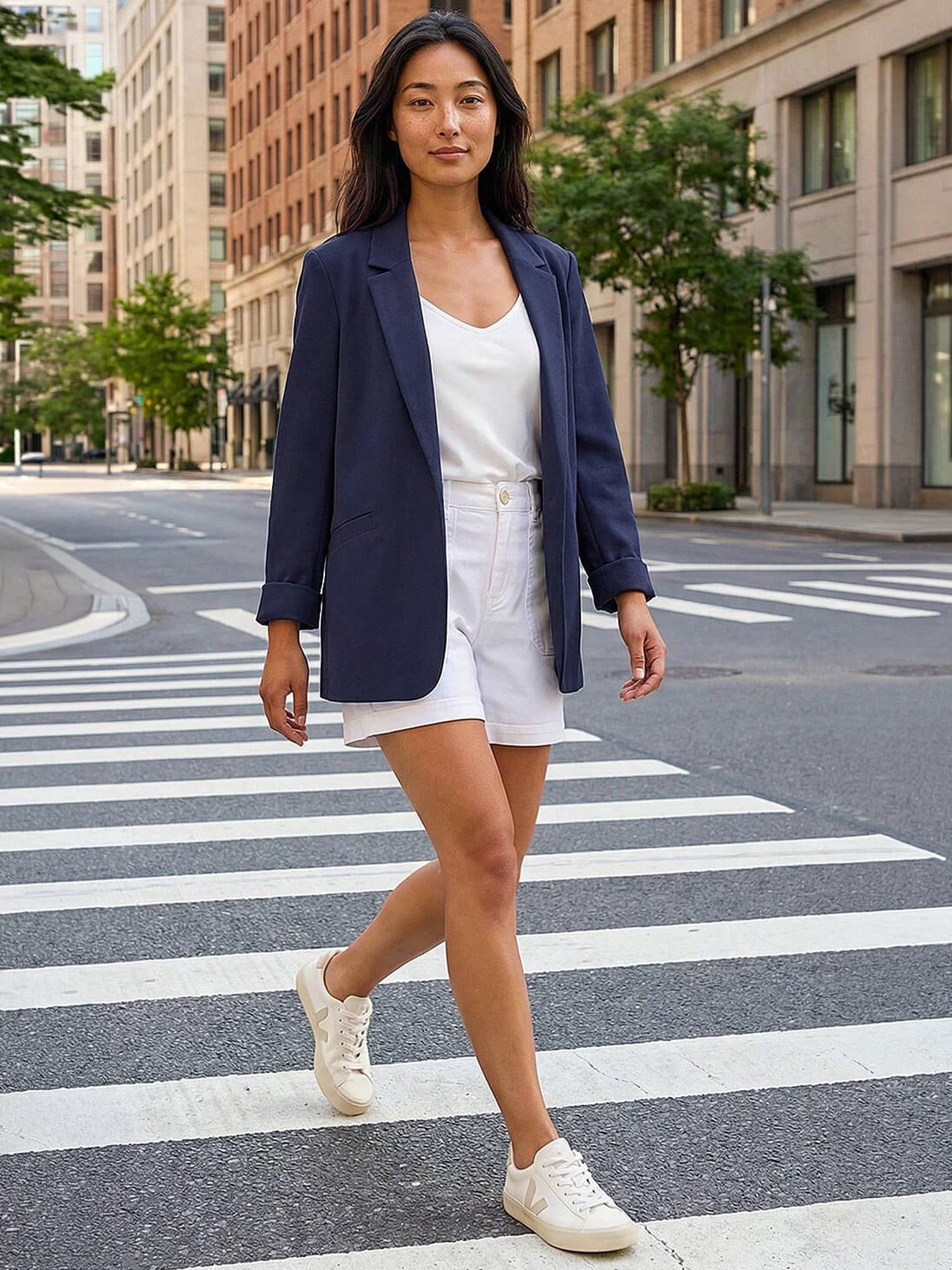 roman-petite-revere-collar-stretch-blazerfront