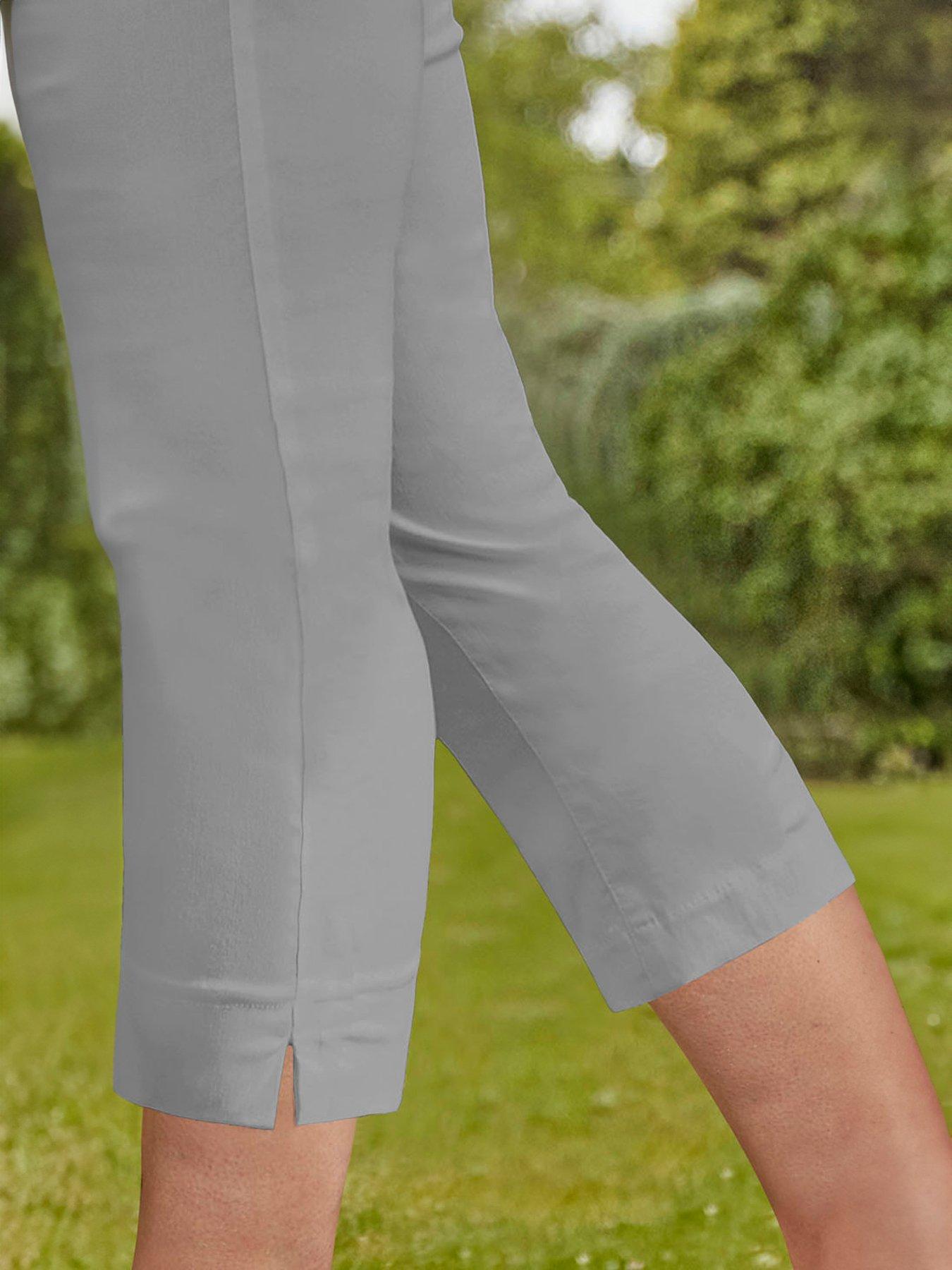 Image 3 of 5 of Roman Cropped Stretch Trousers