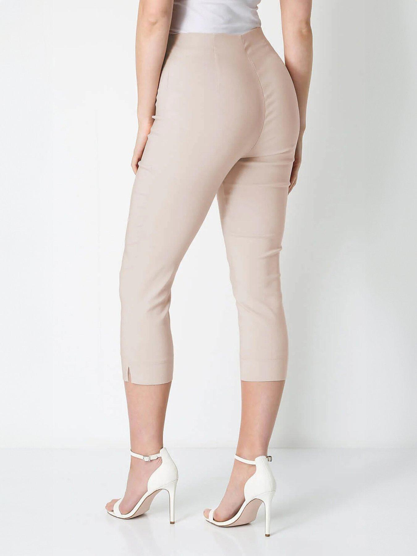 Image 2 of 5 of Roman Cropped Stretch Trousers