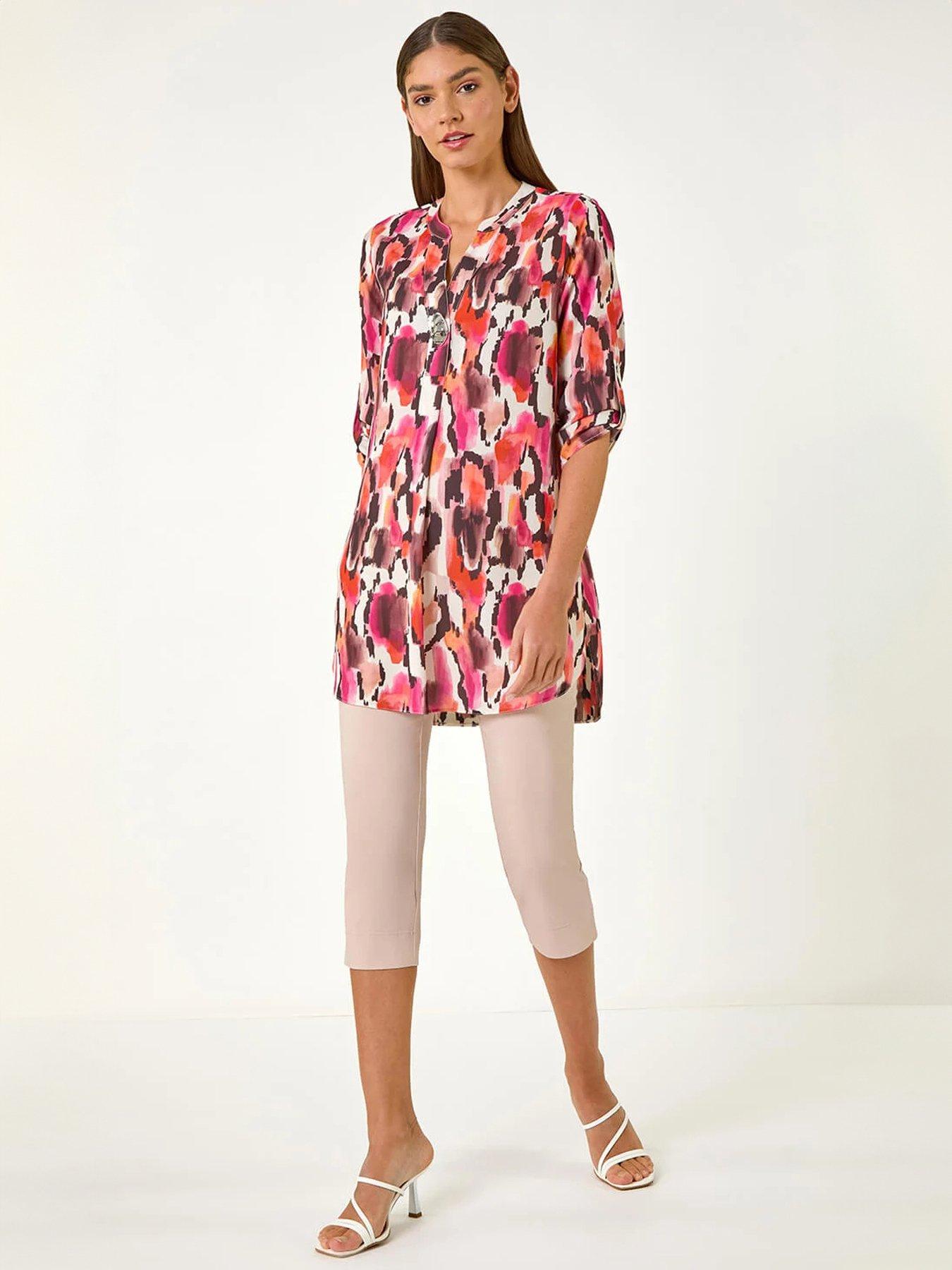 Image 3 of 5 of Roman Cropped Stretch Trousers