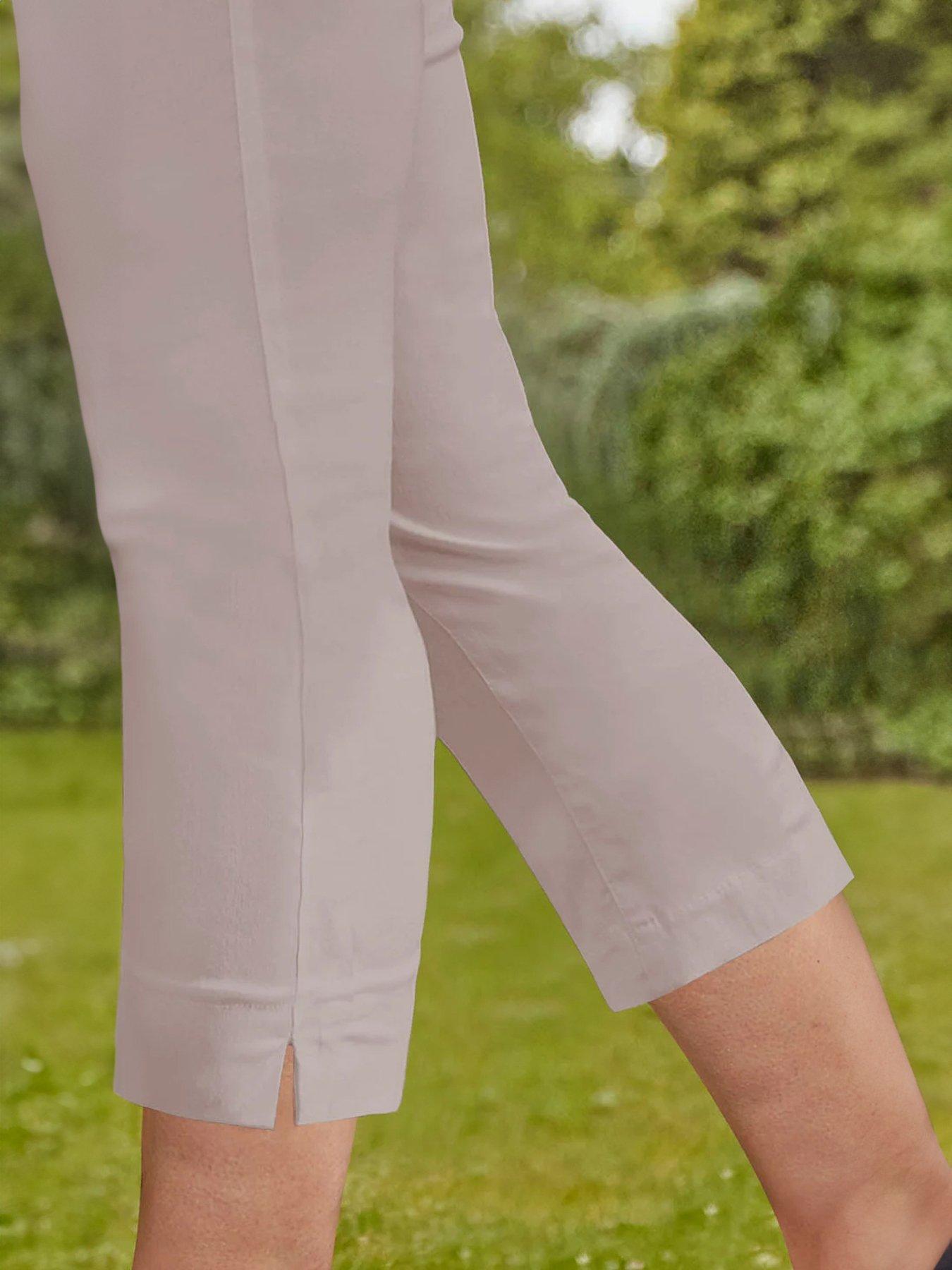 Image 4 of 5 of Roman Cropped Stretch Trousers
