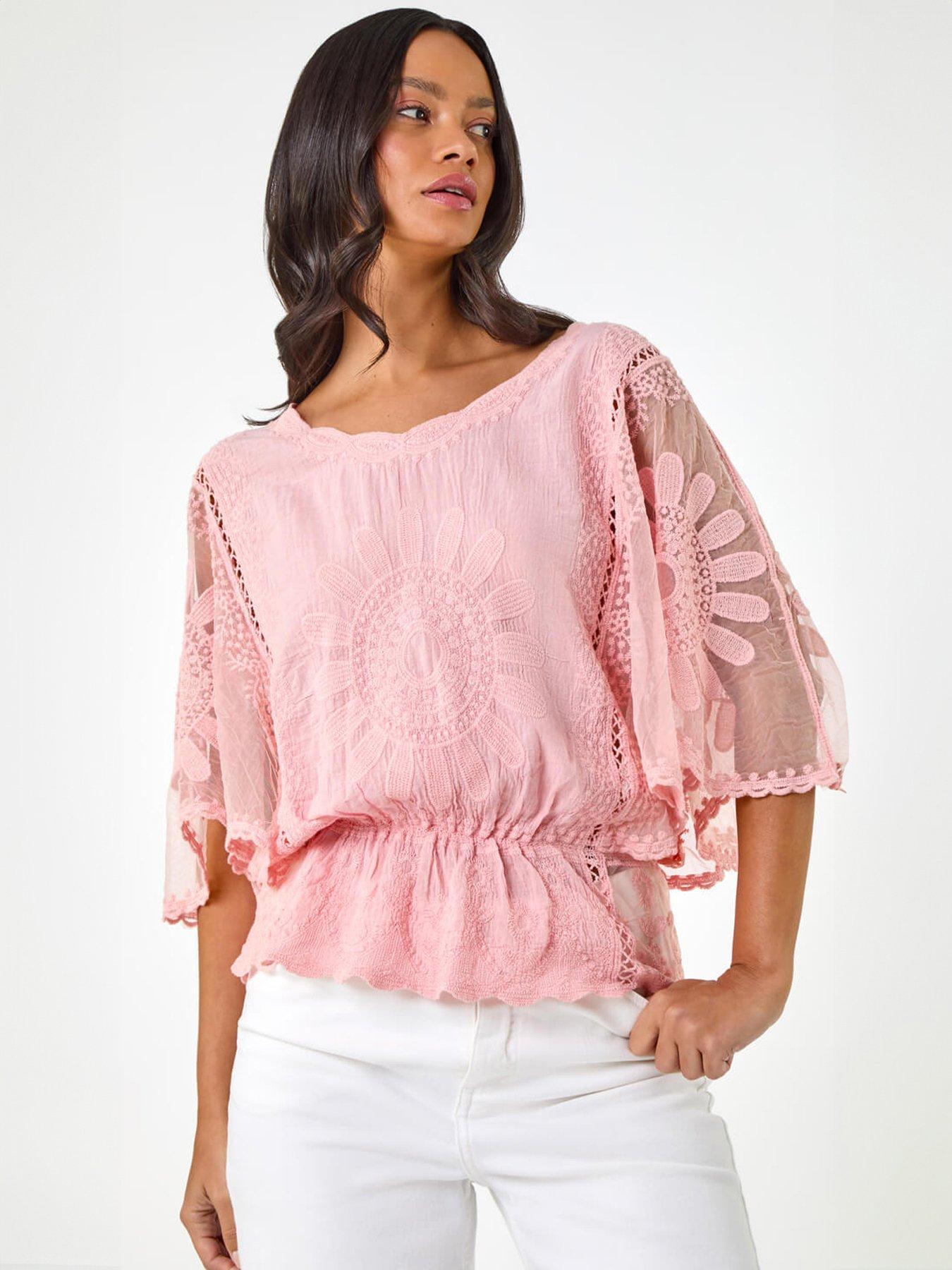 roman-dusk-sunflower-lace-blousedetail