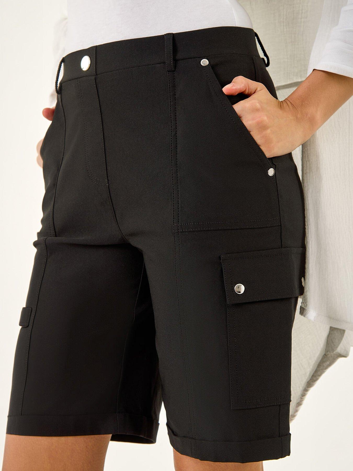 Image 2 of 5 of Roman Cargo Pocket Stretch Shorts