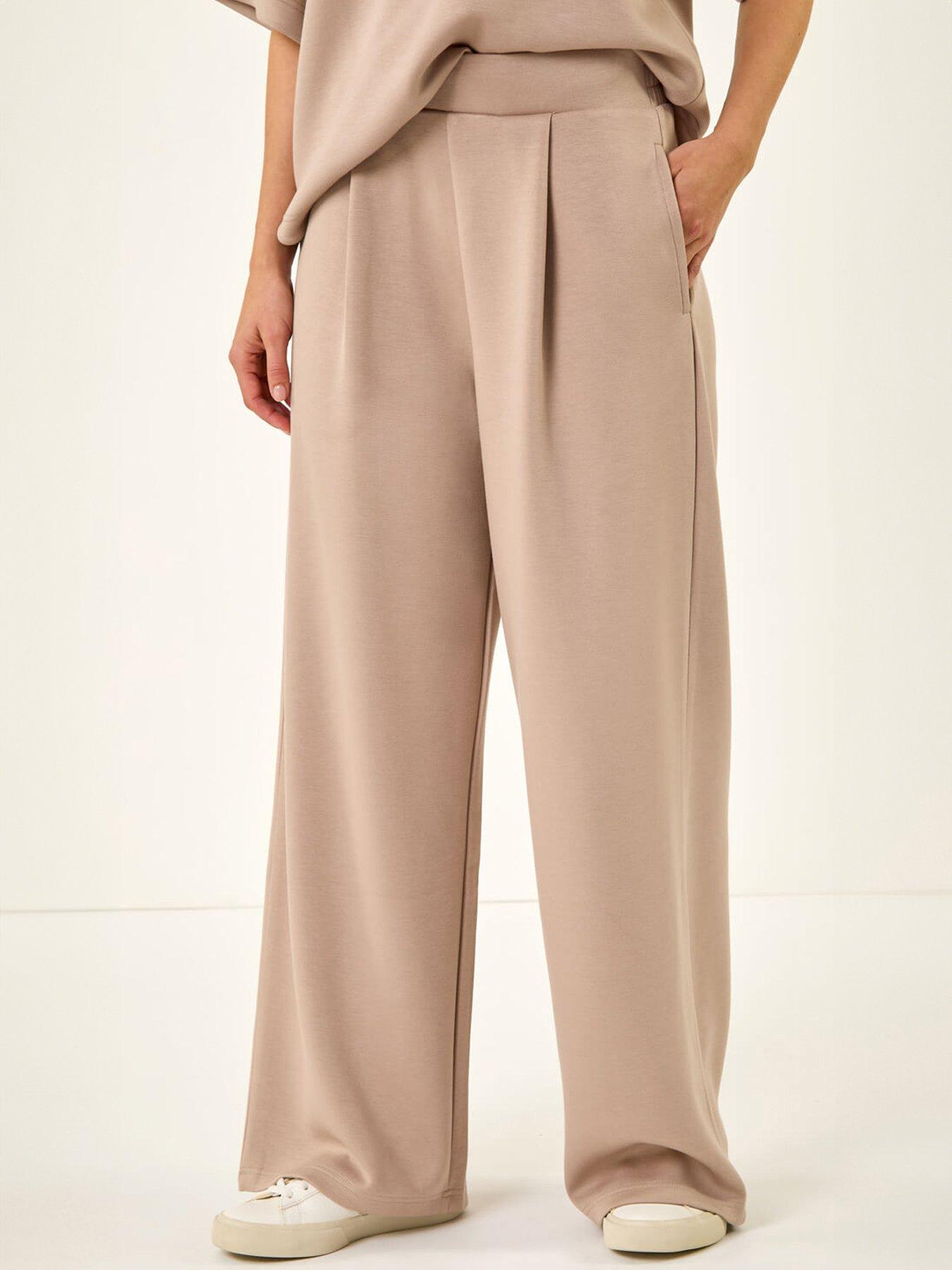 Roman Dusk Soft Wide Leg Stretch Trouser