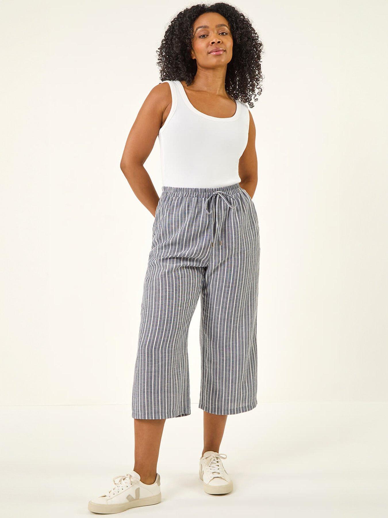 roman-petite-stripe-cropped-wide-leg-trouseroutfit