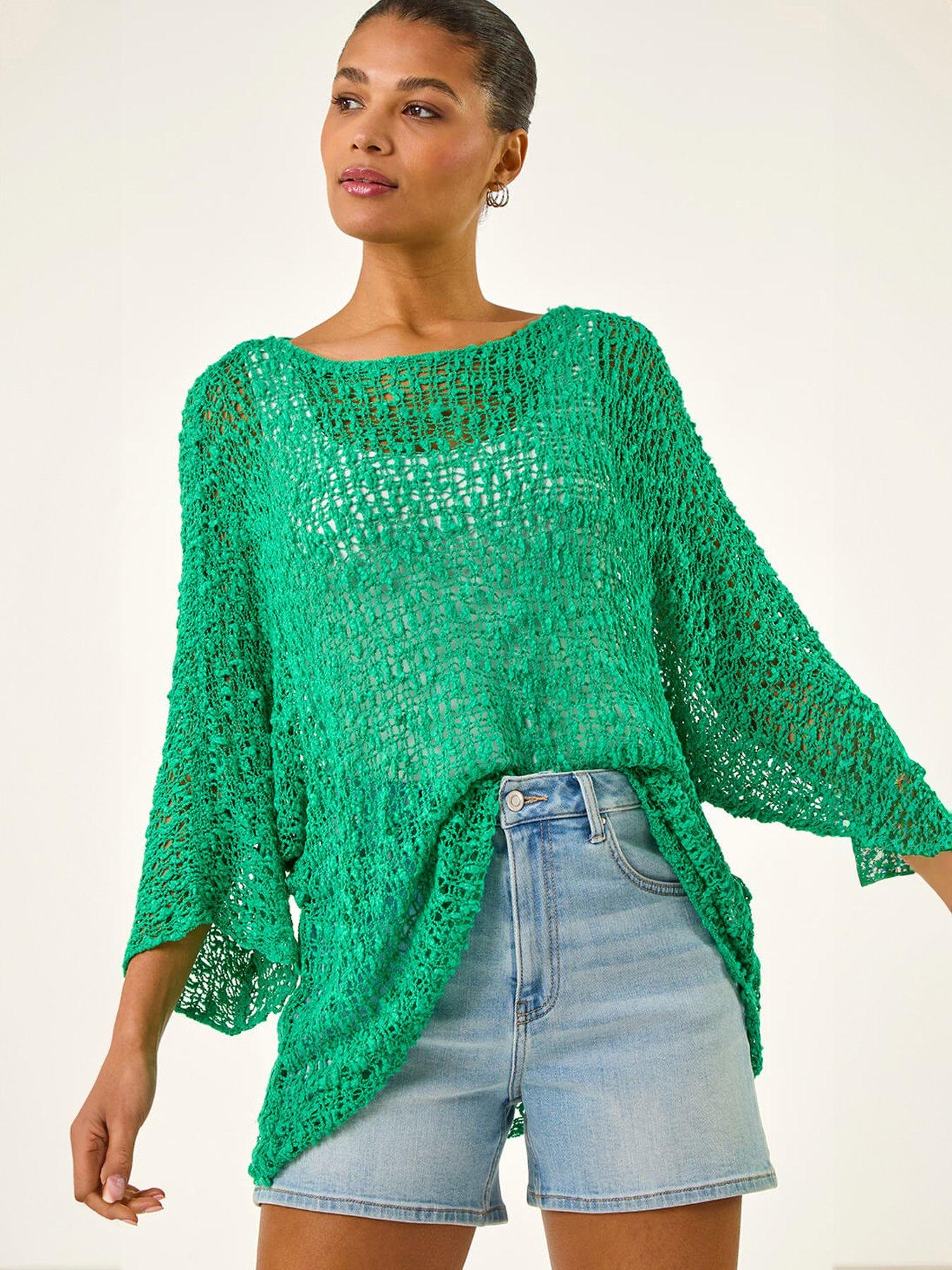 Image 1 of 5 of Roman Light Weight Open Knit Jumper