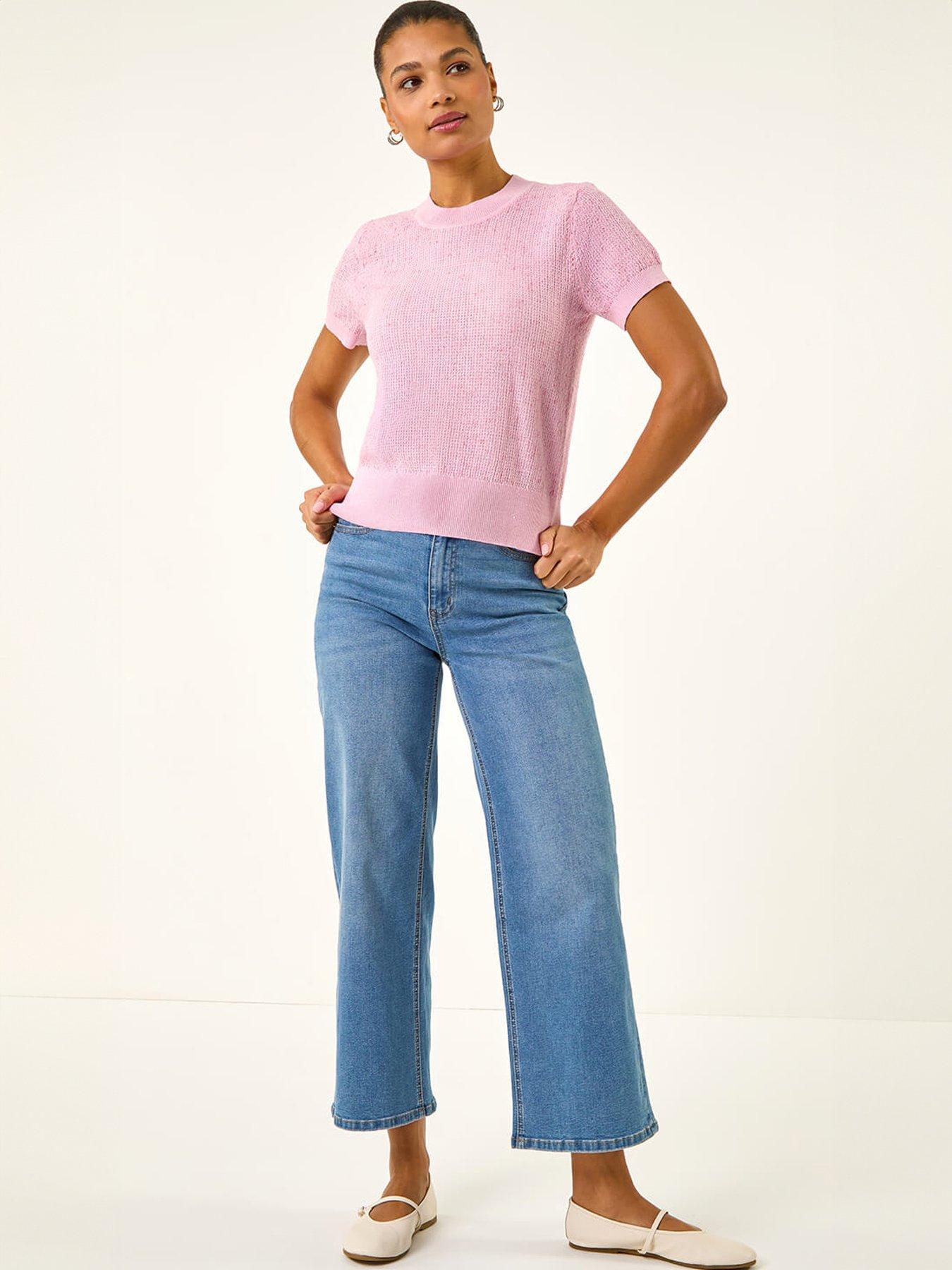 Image 3 of 5 of Roman Sequin Knitted Top