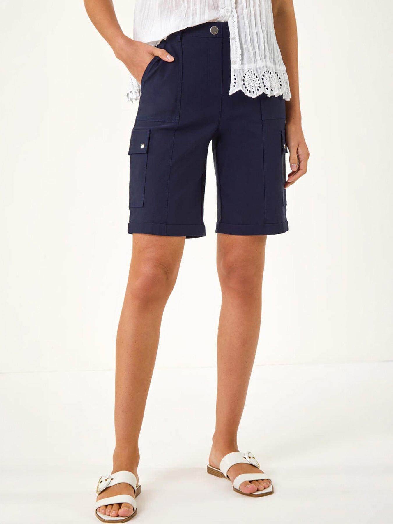 Image 3 of 5 of Roman Cargo Pocket Stretch Shorts