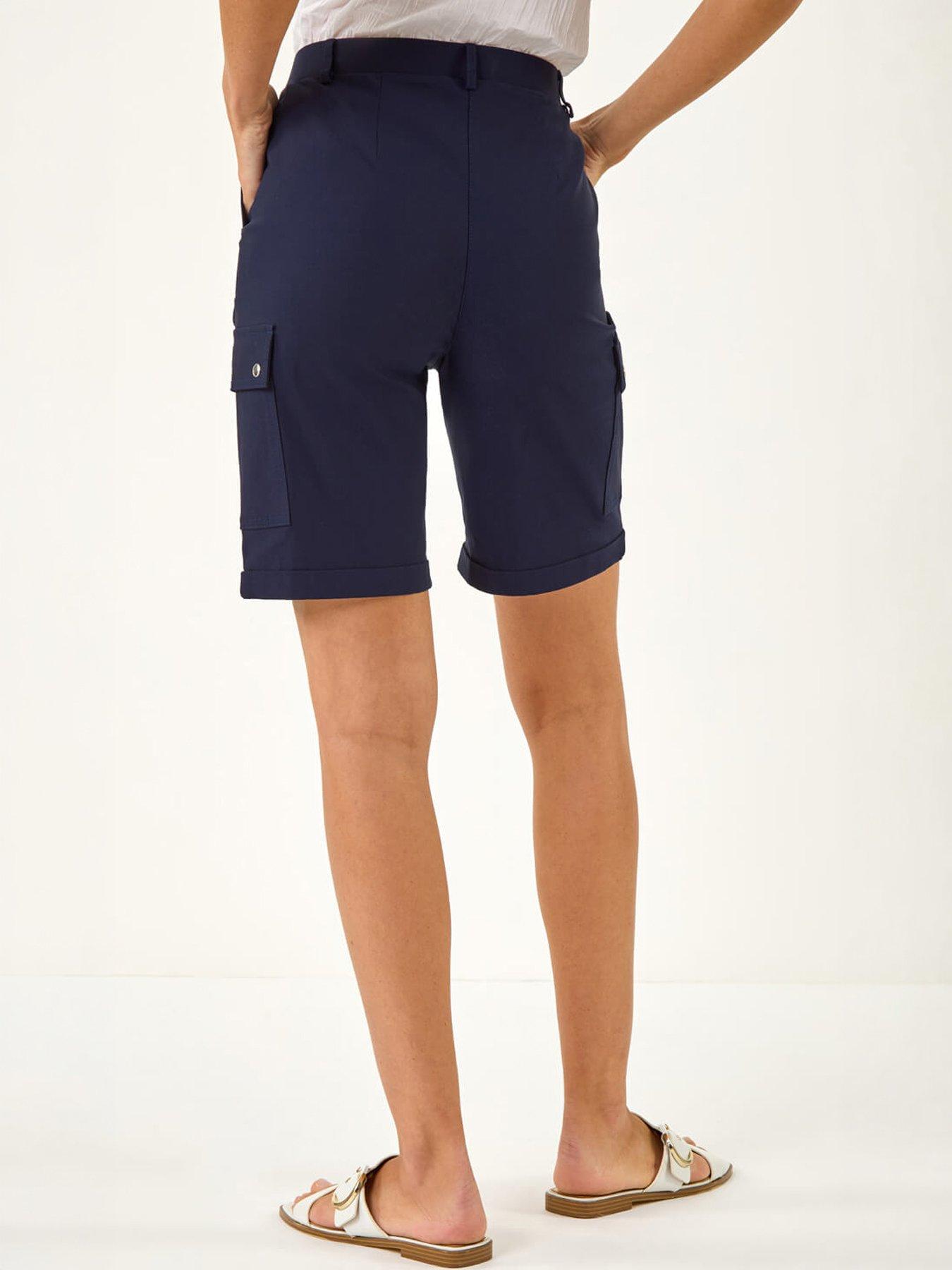 Image 4 of 5 of Roman Cargo Pocket Stretch Shorts