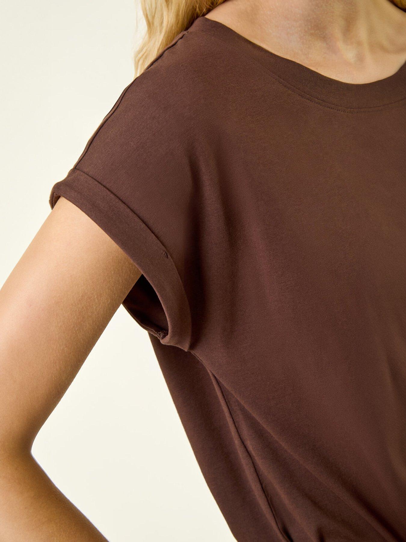 Image 5 of 5 of Roman Stretch Cotton Jersey T-Shirt